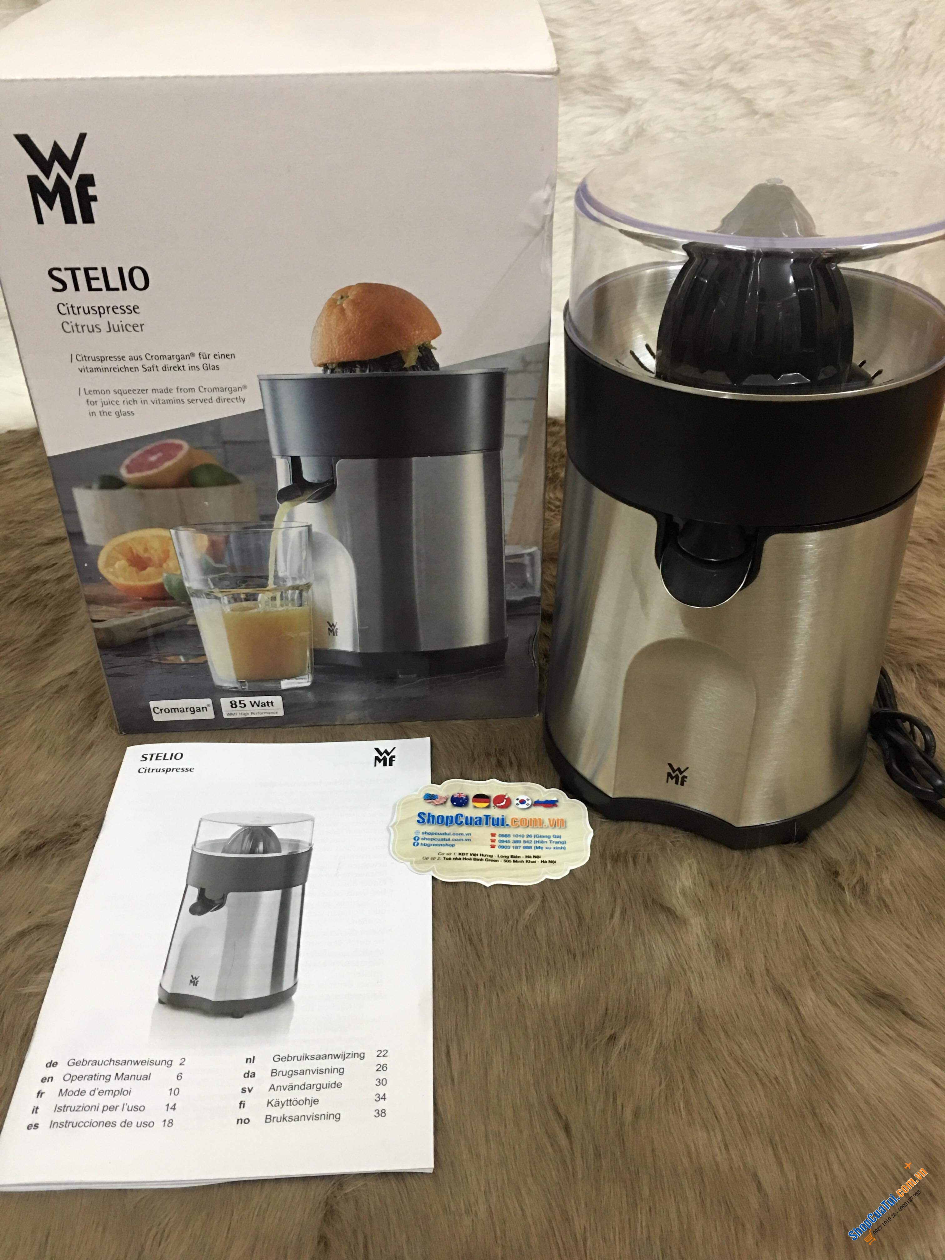 Sét 2 Núm vắt cam sơ cua của máy vắt cam WMF Stelio