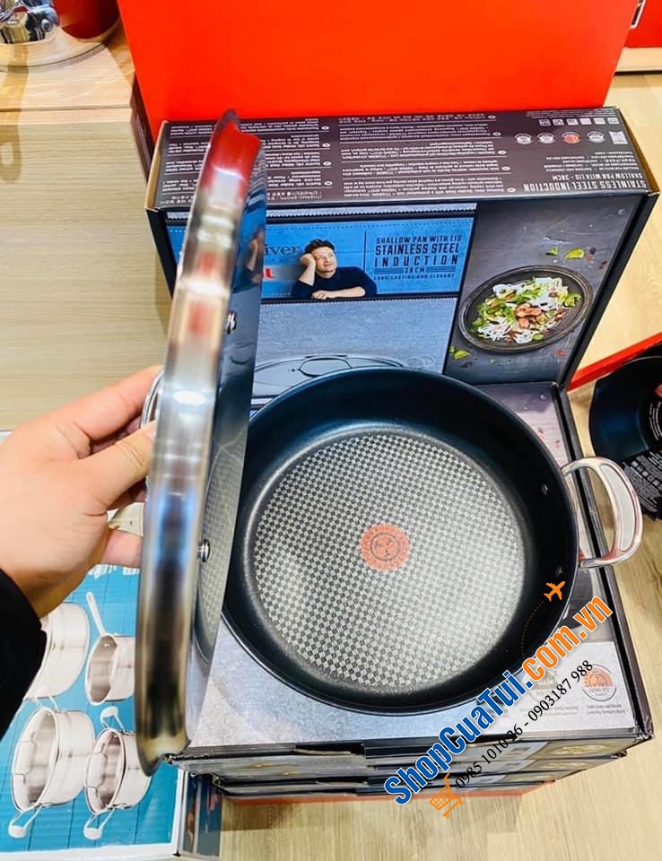 NỒI LẨU - NỒI HẦM TEFAL CHỐNG DÍNH 30 CM