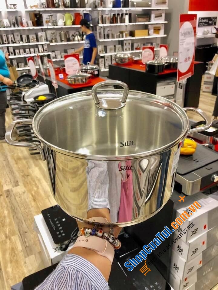 NỒI LUỘC GÀ - NẤU BÚN PHỞ TO SILIT 5,7 L
