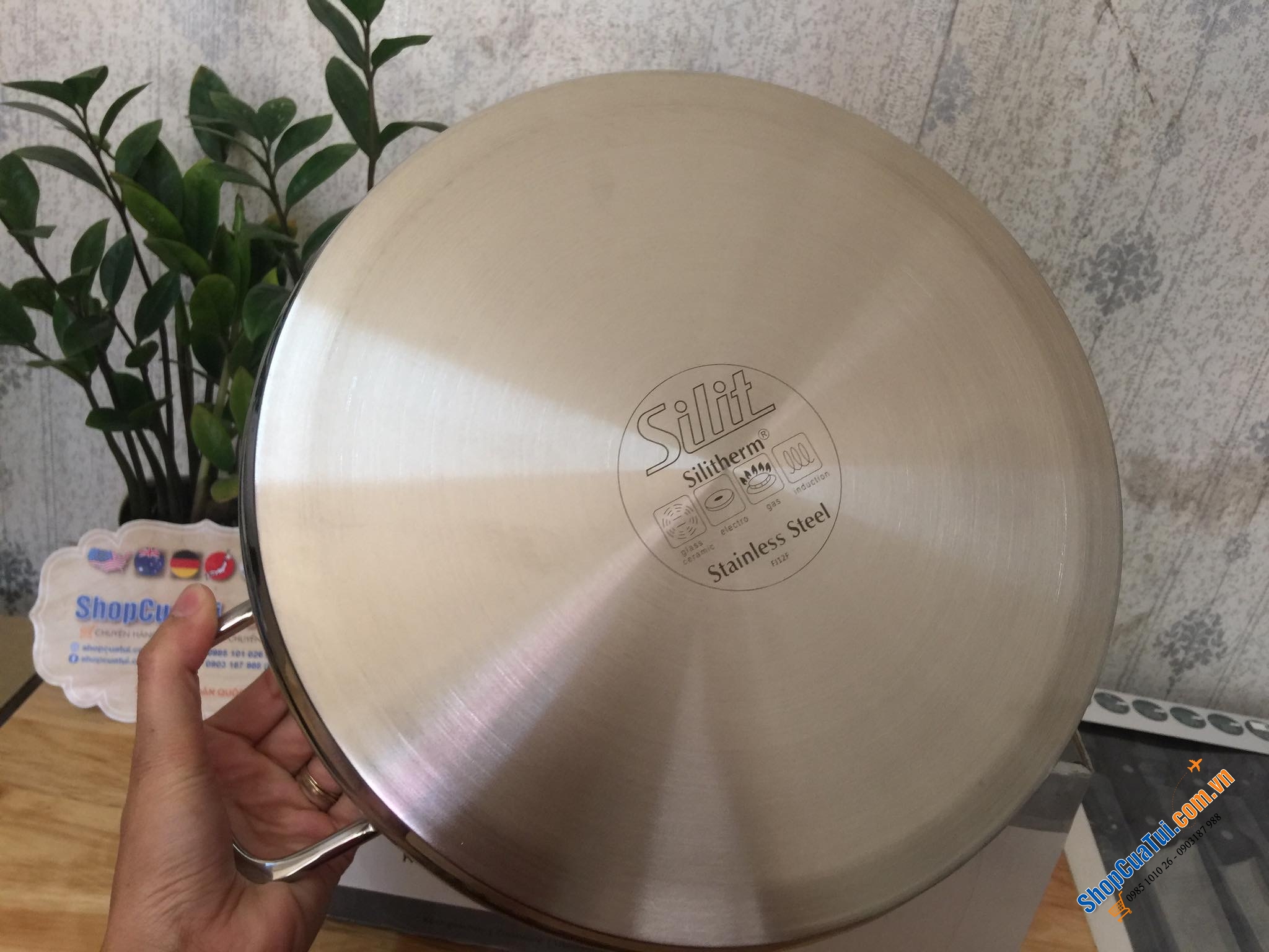 NỒI LUỘC GÀ - NẤU BÚN PHỞ TO SILIT 5,7 L