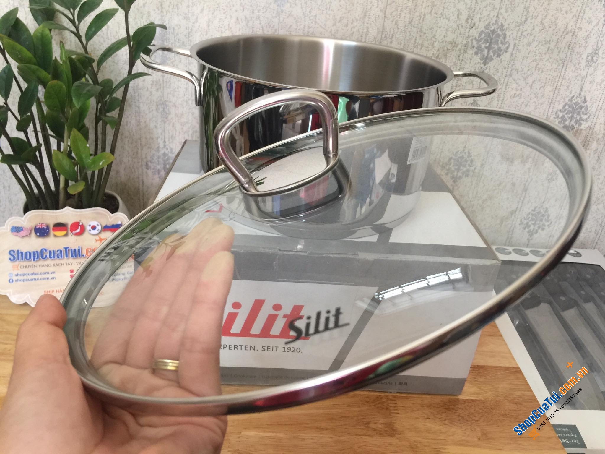 NỒI LUỘC GÀ - NẤU BÚN PHỞ TO SILIT 5,7 L