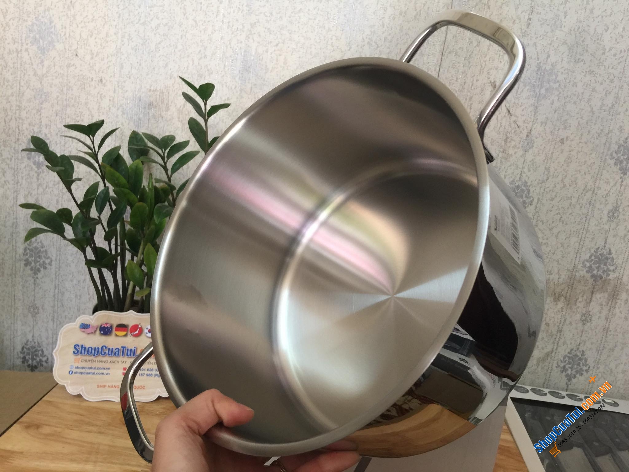 NỒI LUỘC GÀ - NẤU BÚN PHỞ TO SILIT 5,7 L