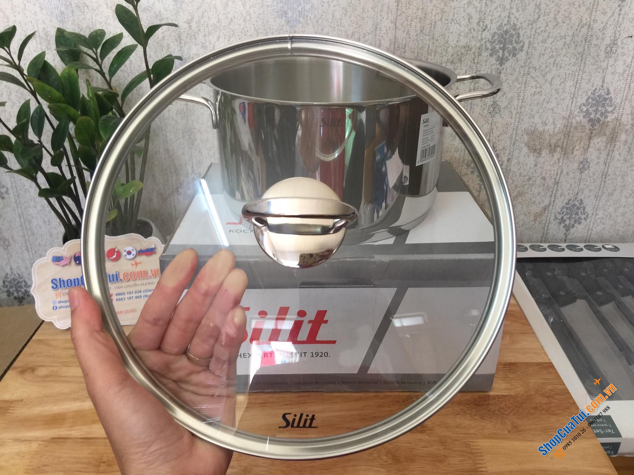 NỒI LUỘC GÀ - NẤU BÚN PHỞ TO SILIT 5,7 L