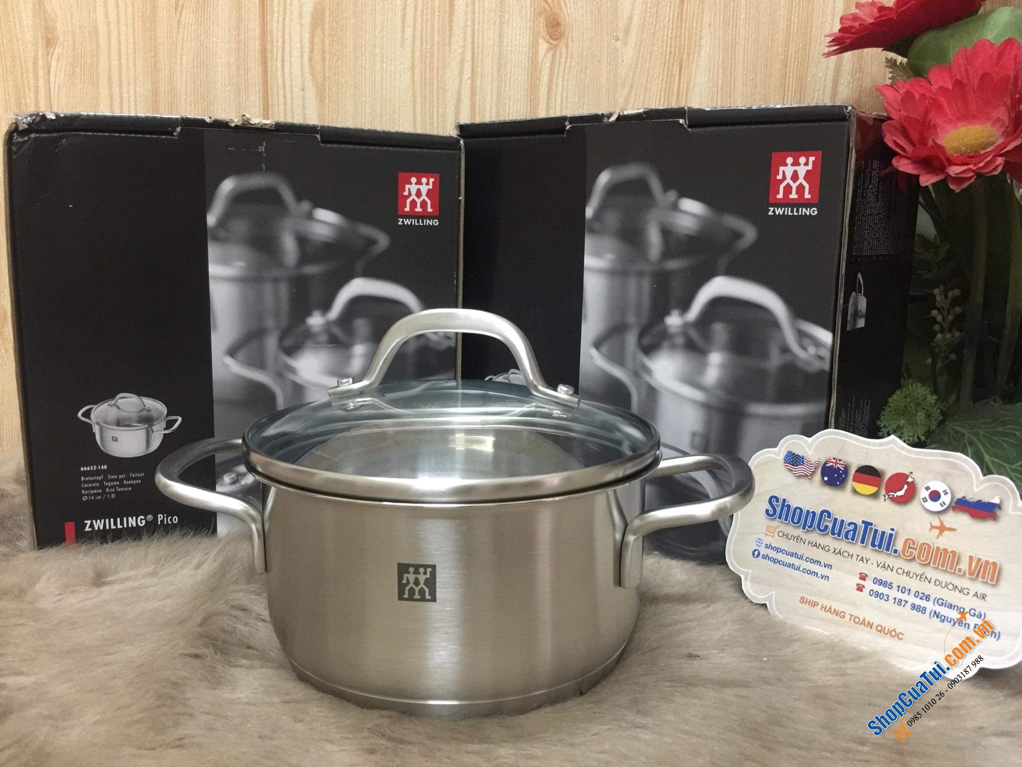 Nồi xinh mini ZWILLING phi 14 cm