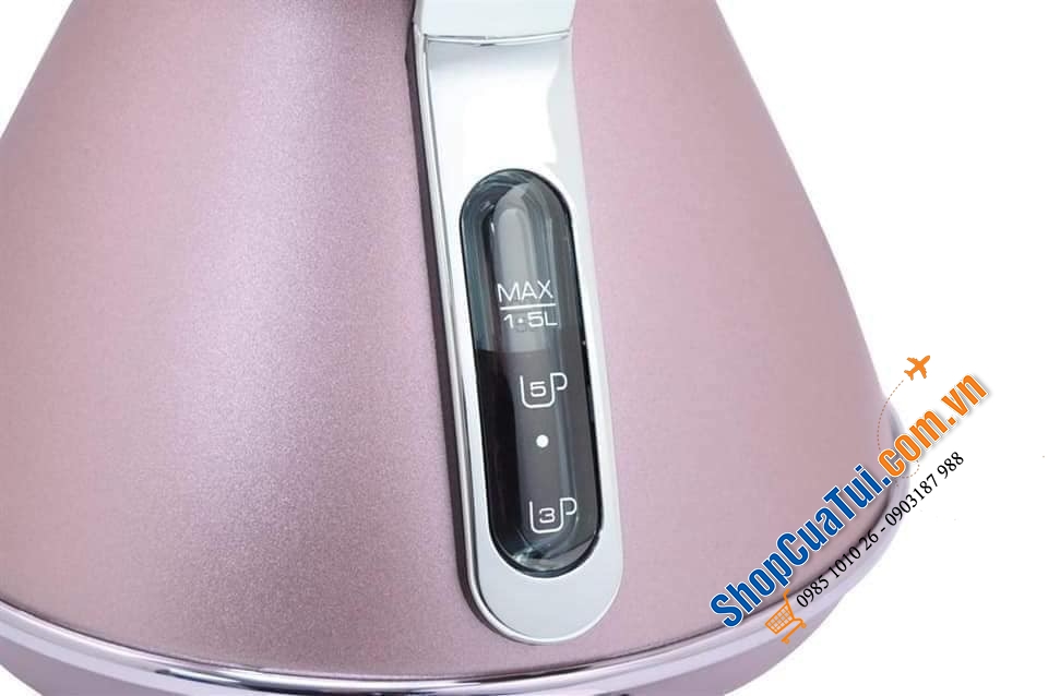 Ấm siêu tốc Morphy Richards hồng siêu siêu đẹp 1,5 lít