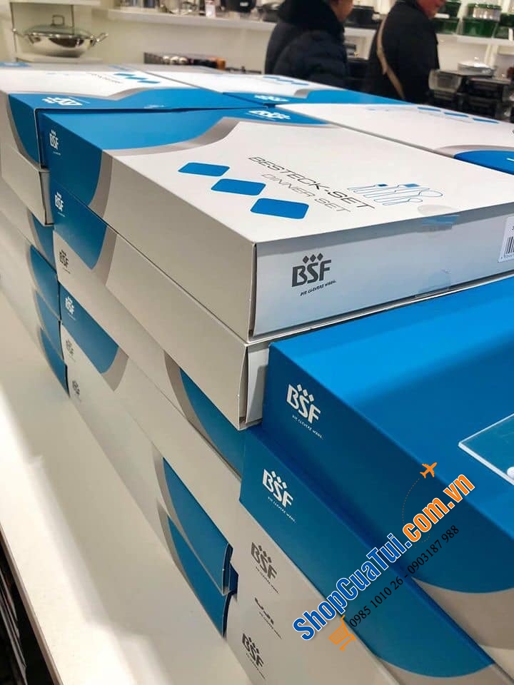 BỘ DAO THÌA DĨA BSF CATANIA  30 MÓN