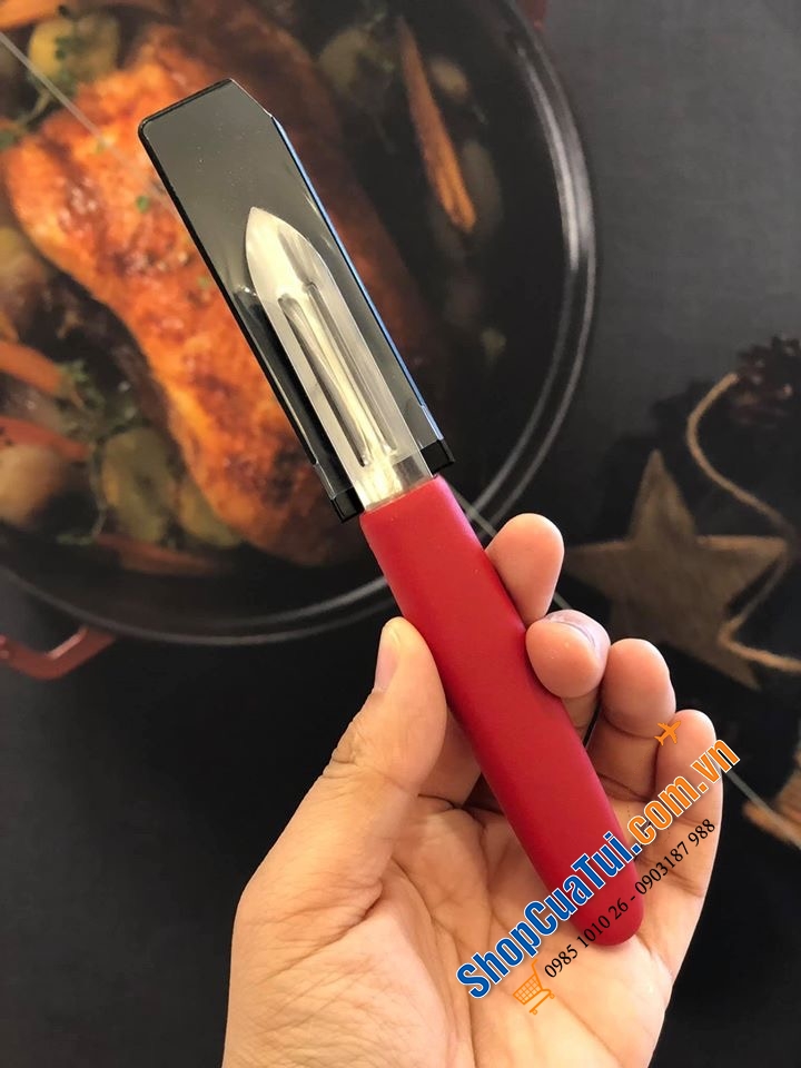 TRỌN BỘ SET 3 DAO KÉO NẠO ZWILLING GRIP ĐỎ.