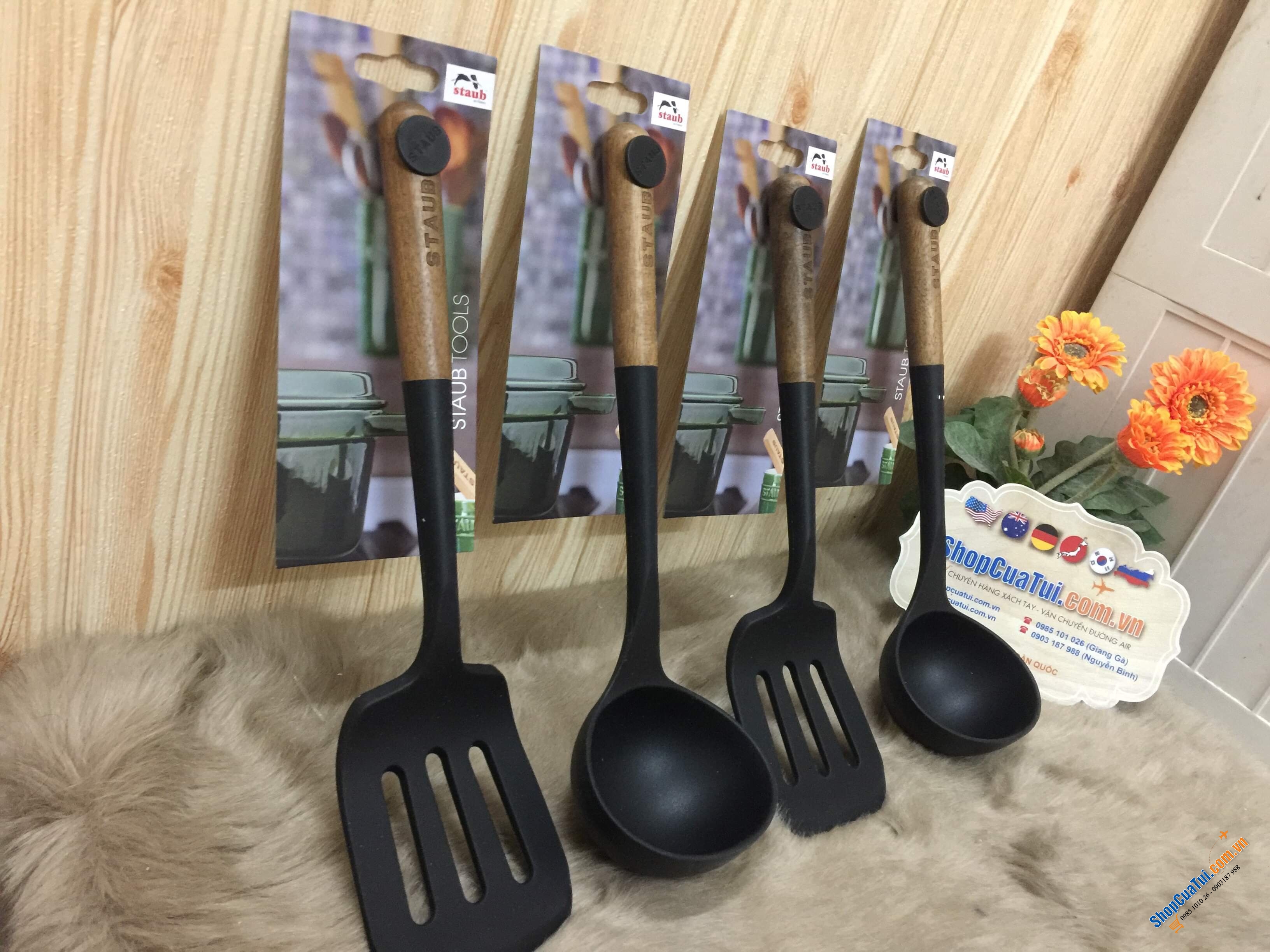 SET MUÔI CANH TO - XẺNG XÀO LẬT STAUB