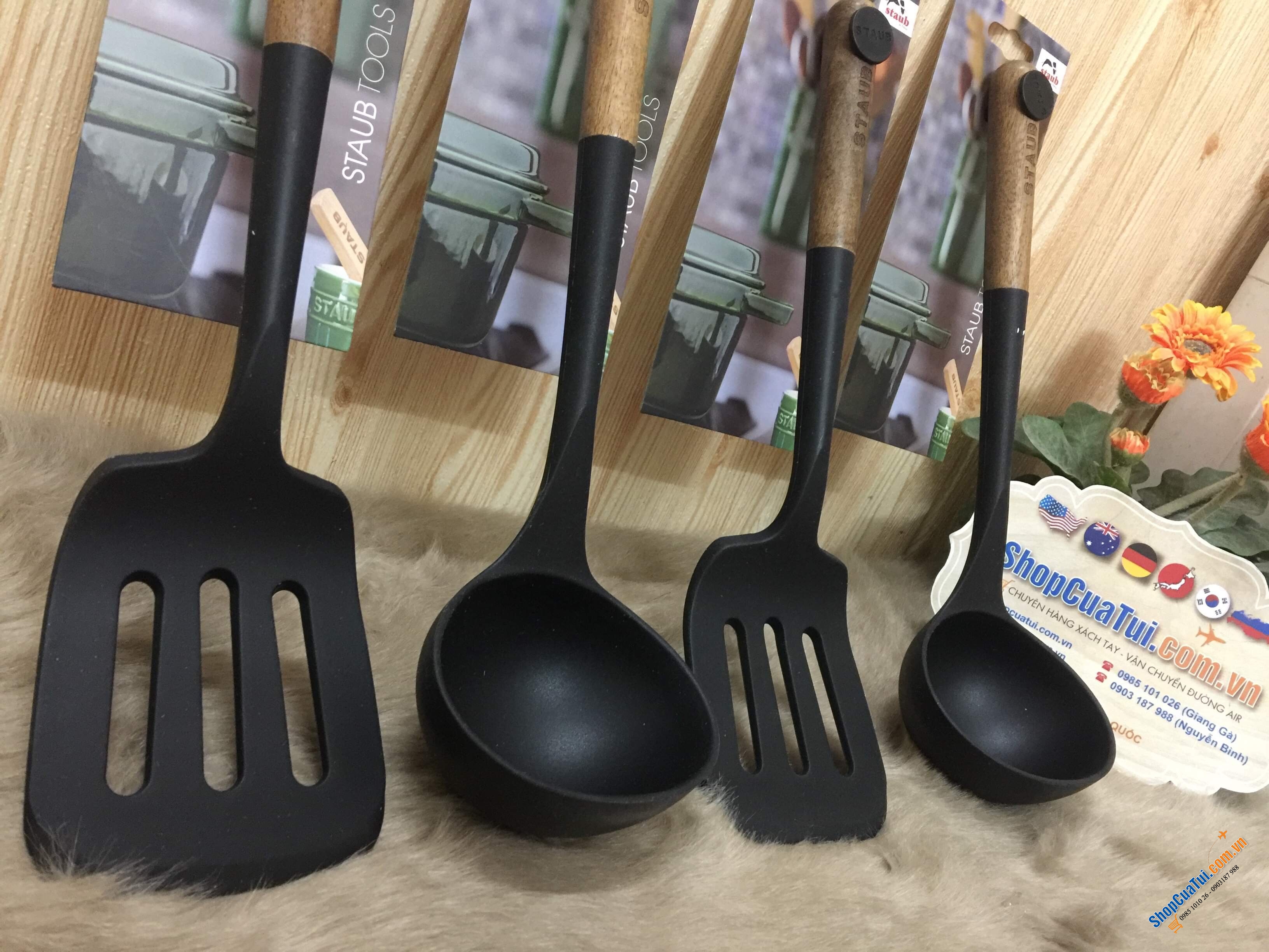 SET MUÔI CANH TO - XẺNG XÀO LẬT STAUB