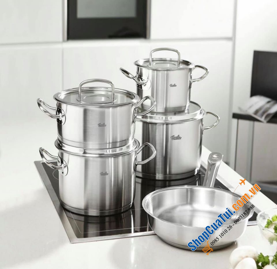 Bộ nồi Fissler Profi Original set 5 FISSLER ORIGINAL PPROFI - MADE IN GERMANY