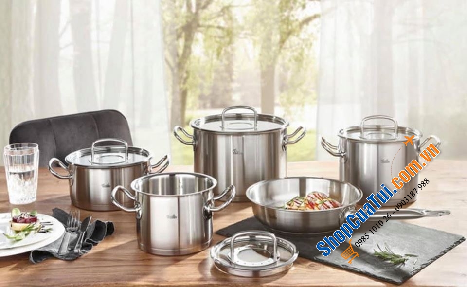 Bộ nồi Fissler Profi Original set 5 FISSLER ORIGINAL PPROFI - MADE IN GERMANY