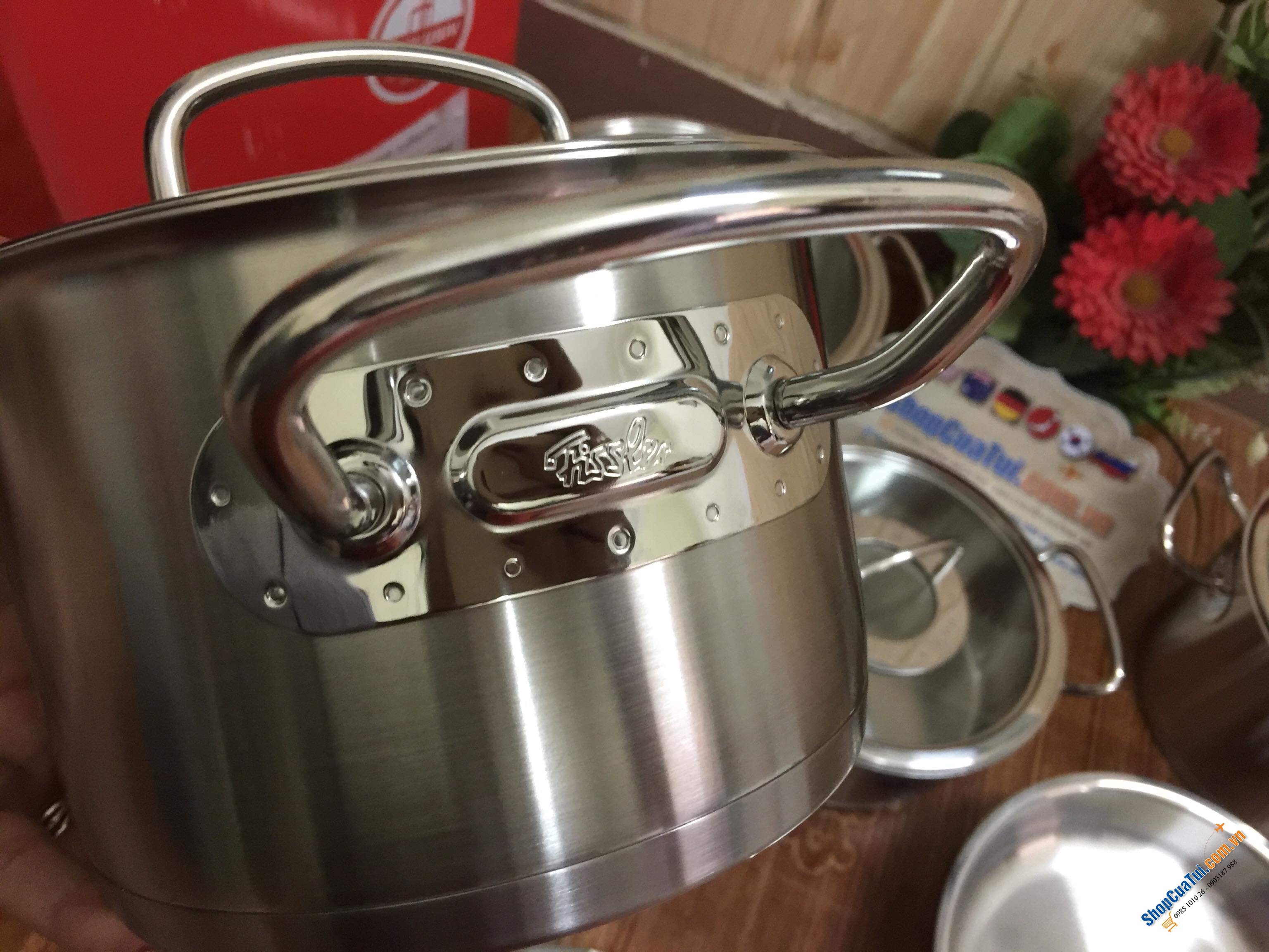Bộ nồi Fissler Profi Original set 5 FISSLER ORIGINAL PPROFI - MADE IN GERMANY