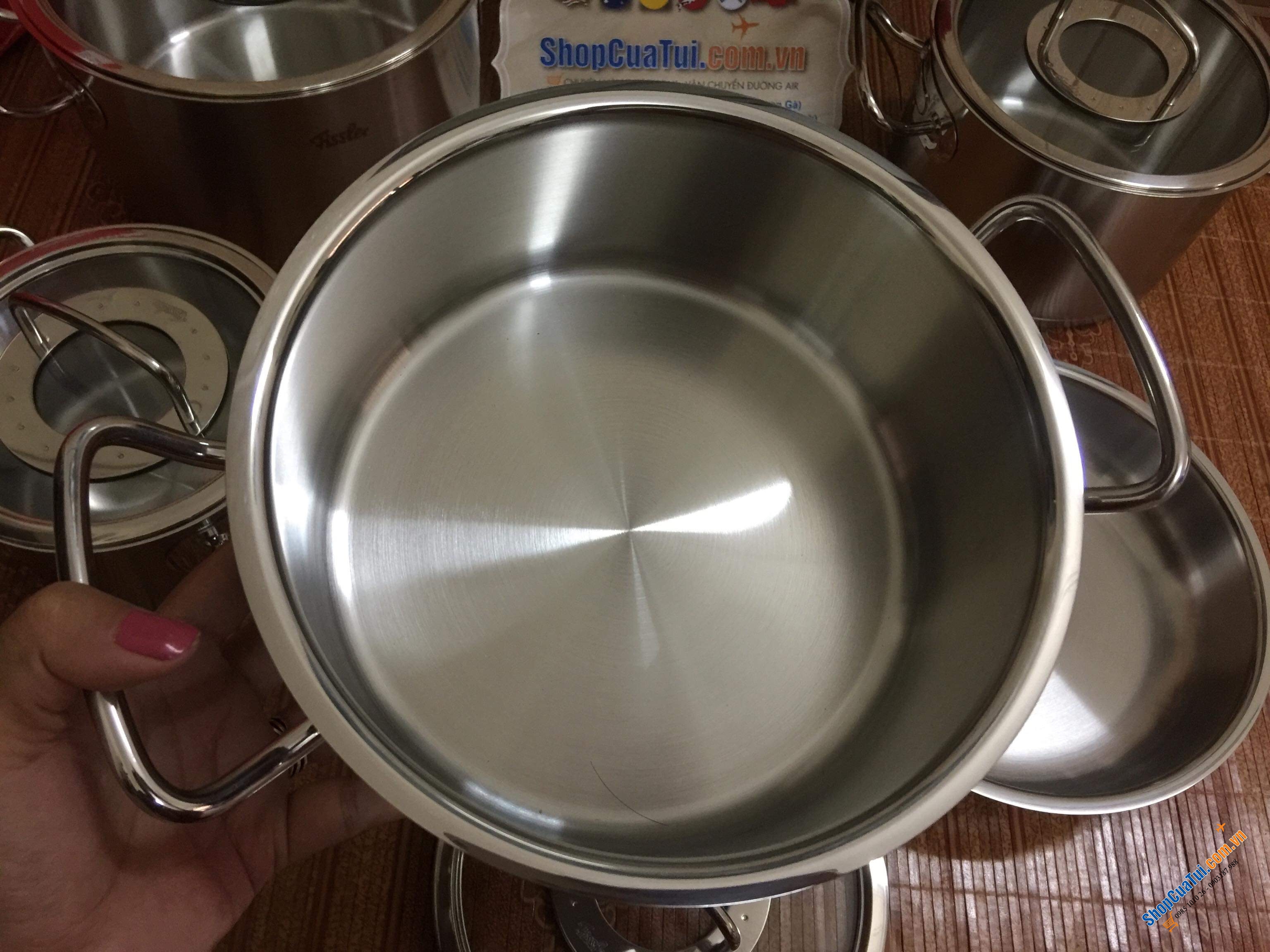 Bộ nồi Fissler Profi Original set 5 FISSLER ORIGINAL PPROFI - MADE IN GERMANY