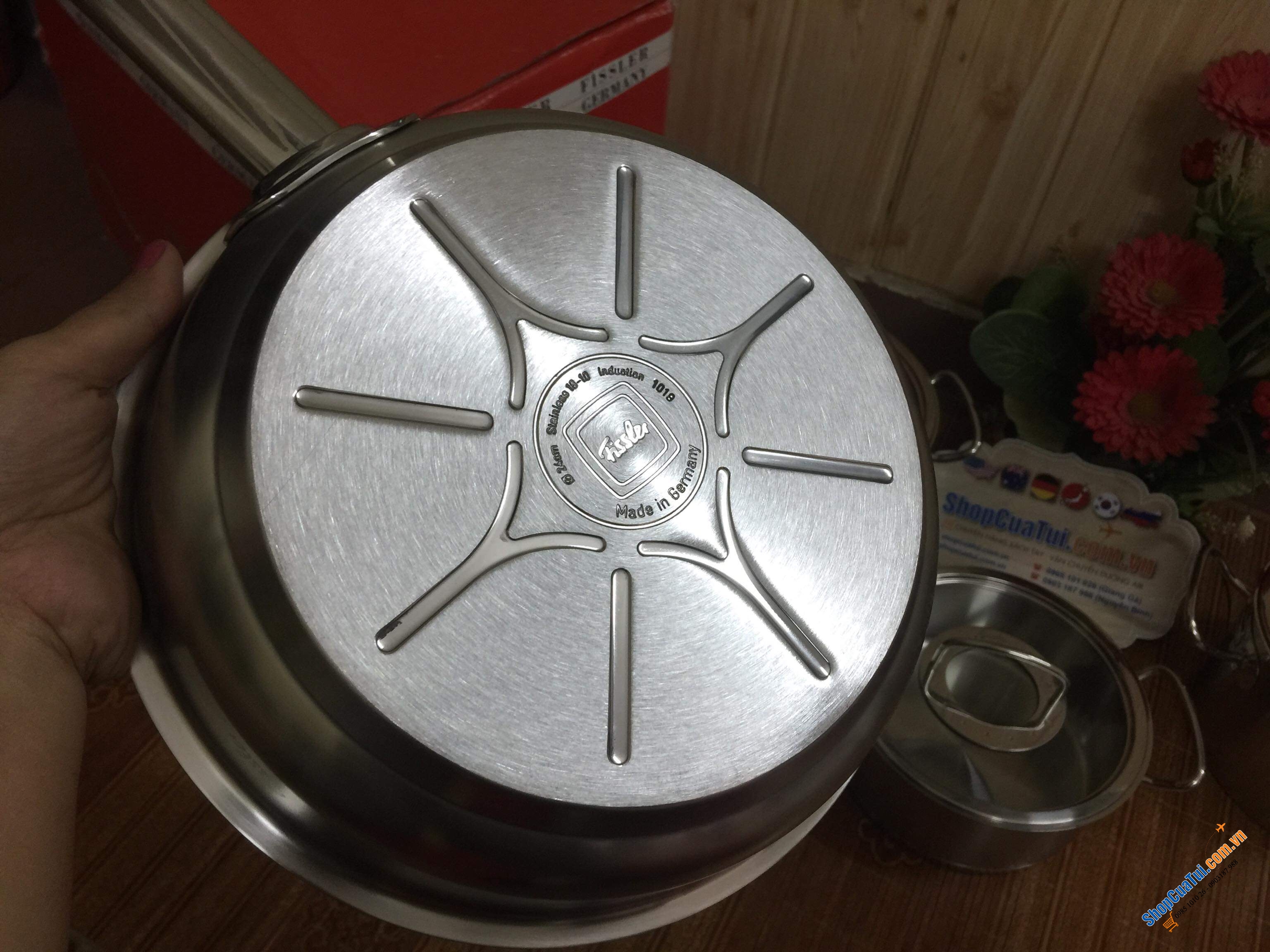 Bộ nồi Fissler Profi Original set 5 FISSLER ORIGINAL PPROFI - MADE IN GERMANY