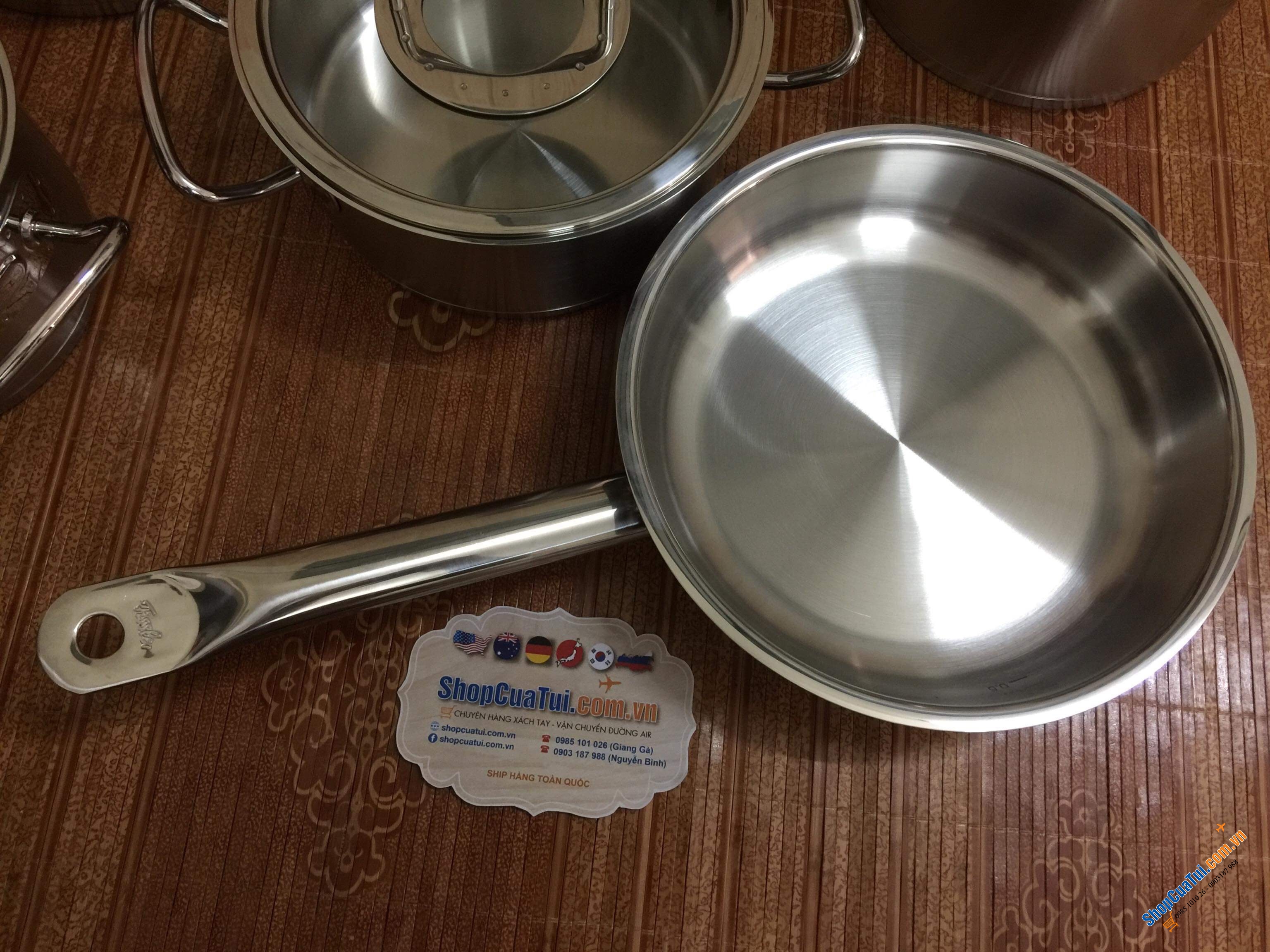 Bộ nồi Fissler Profi Original set 5 FISSLER ORIGINAL PPROFI - MADE IN GERMANY