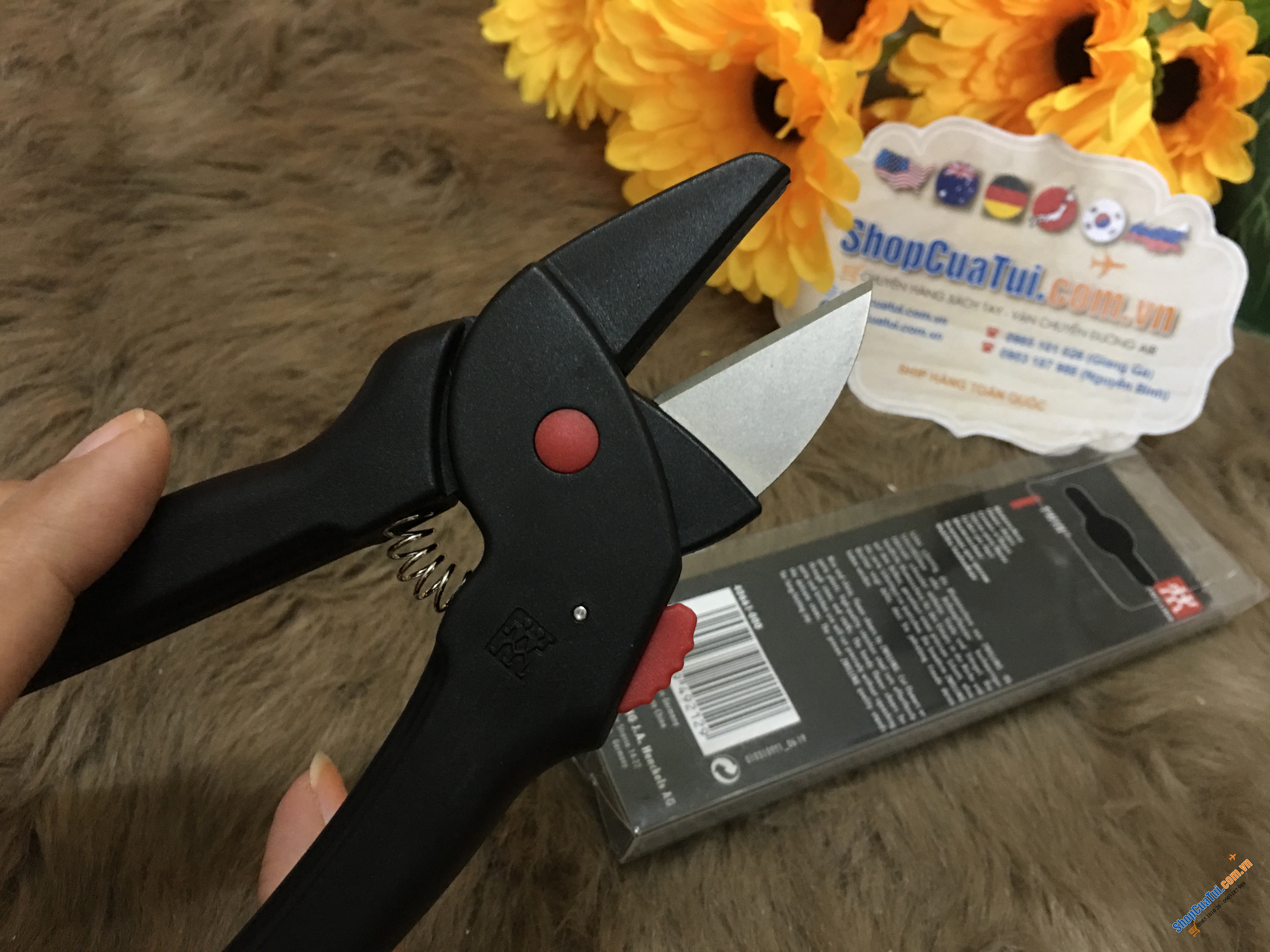 KÉO CẮT HOA - TỈA CÀNH ZWILLING siêu xịn.