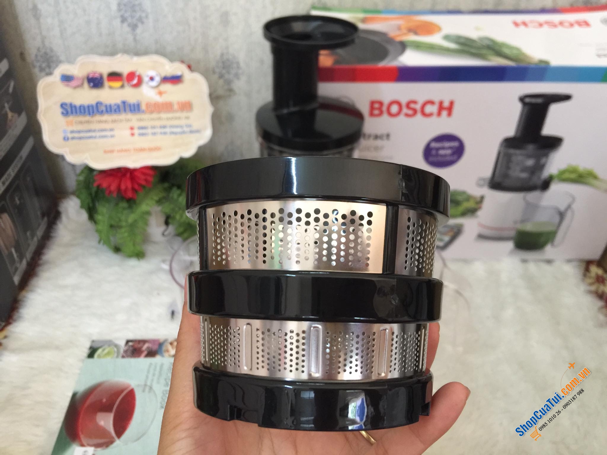 Máy ép chậm Bosch Comfort MESM500W