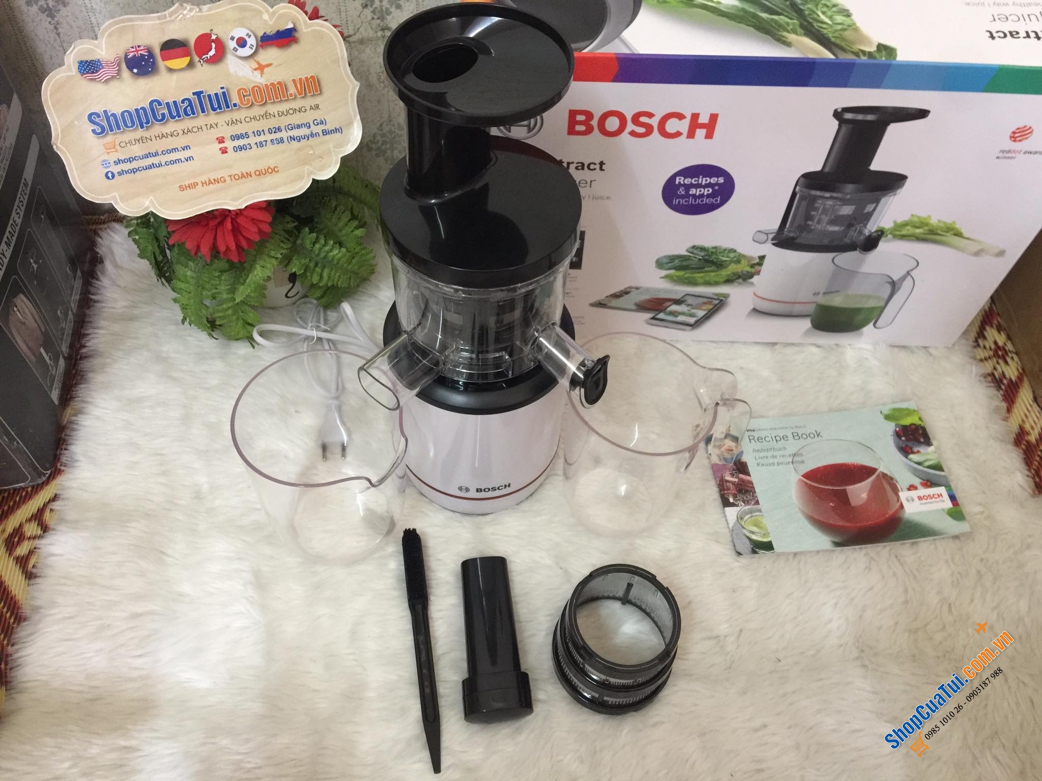 Máy ép chậm Bosch Comfort MESM500W