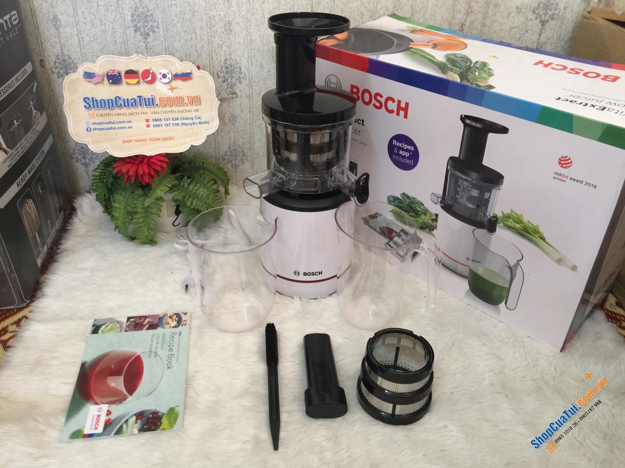 Máy ép chậm Bosch Comfort MESM500W