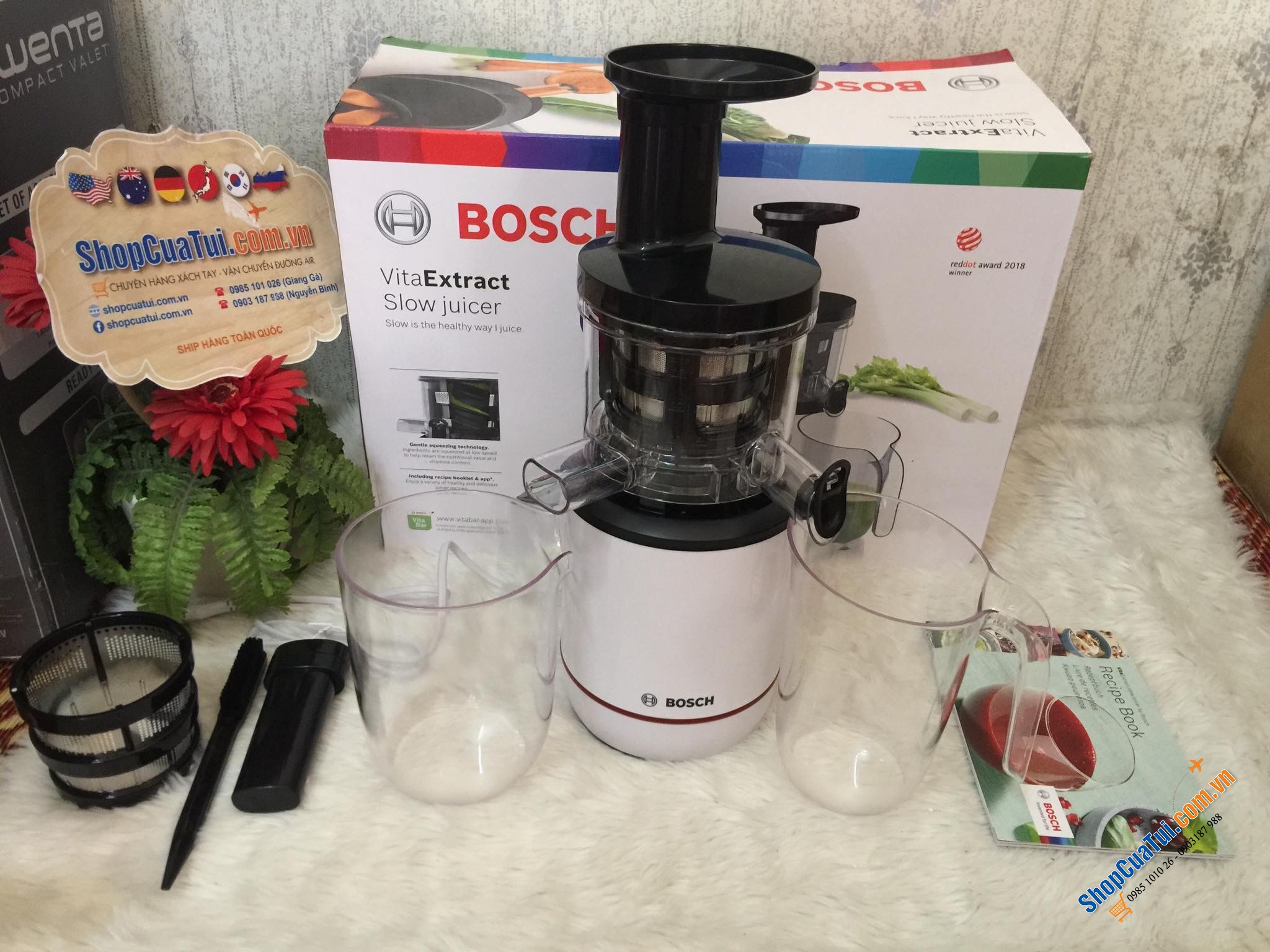 Máy ép chậm Bosch Comfort MESM500W