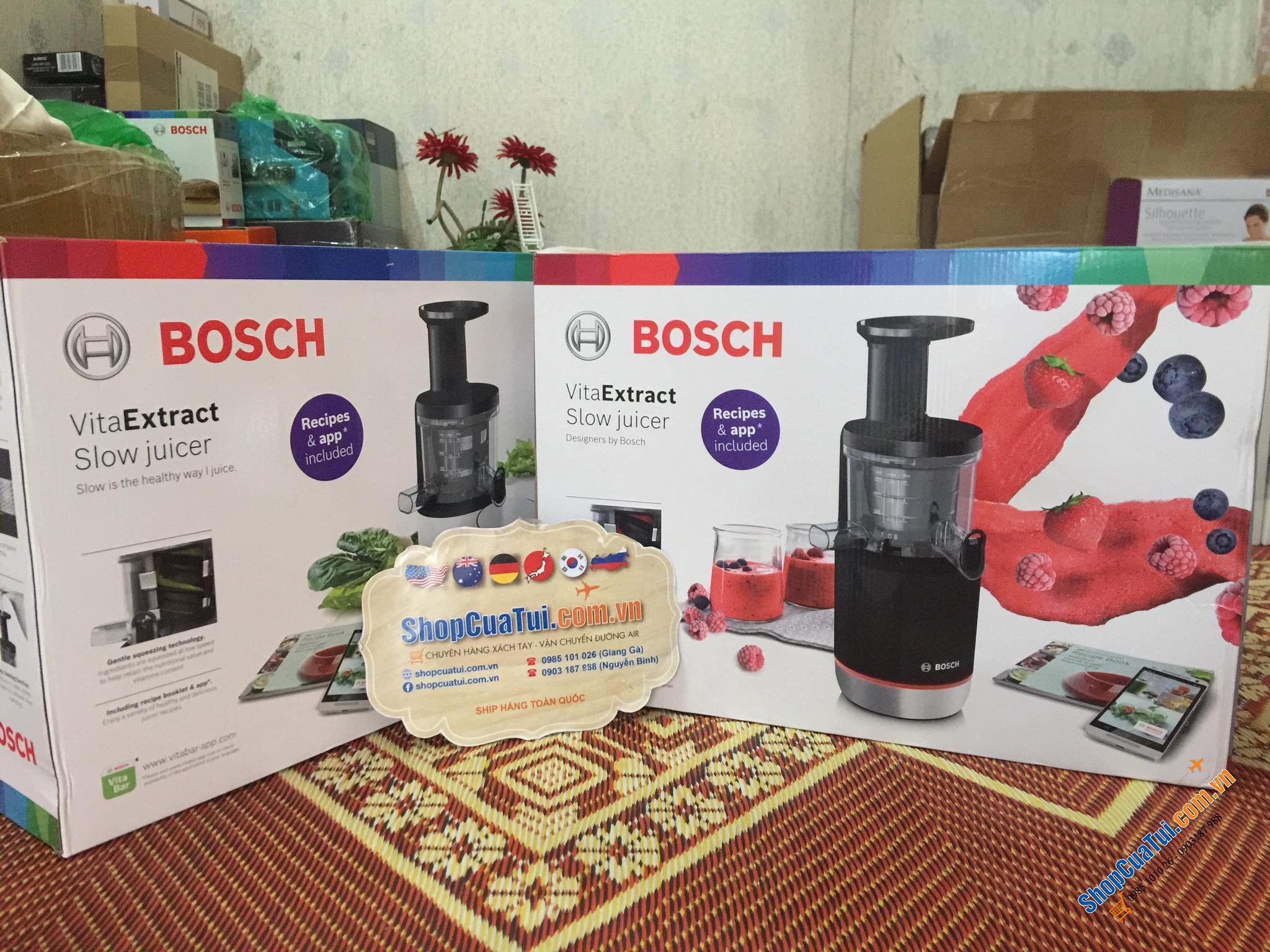 Máy ép chậm Bosch Comfort MESM500W