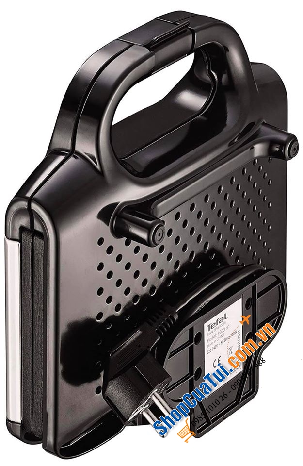 Máy nướng Sandwich, bánh mì Tefal thép không gỉ.