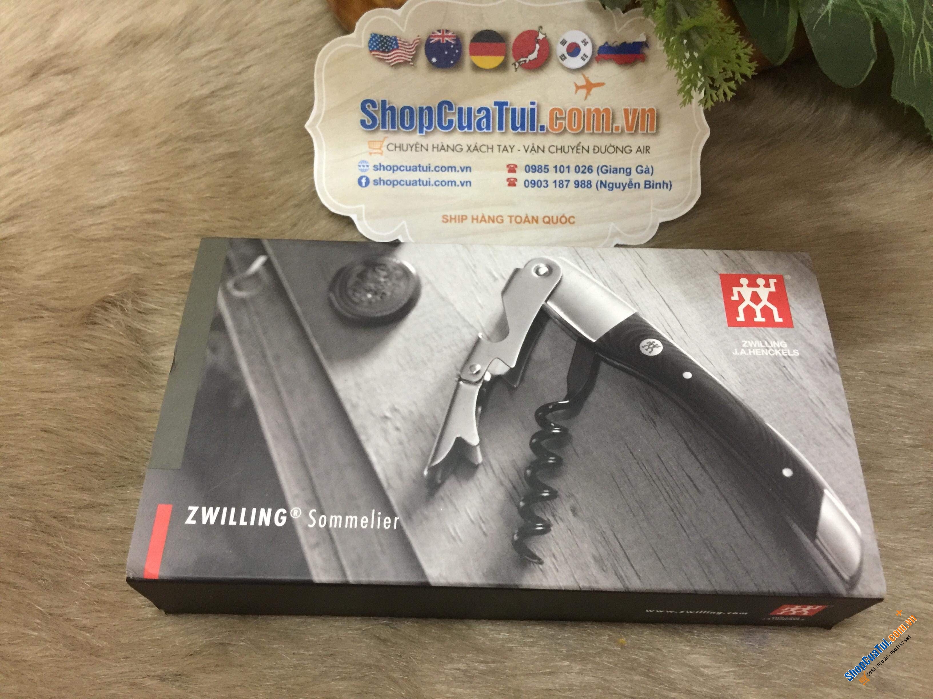 DỤNG CỤ MỞ RƯỢU VANG - MỞ BIA, NƯỚC NGỌT CAO CẤP ZWILLING