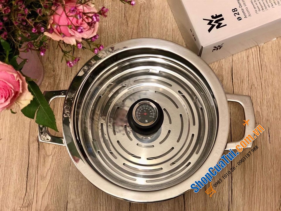 HẤP WMF VITALIS BỌC THÉP - Mẫu mới ra nên chất lượng hơn hẳn loại bọc cao su cũ.