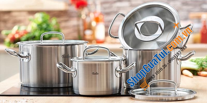BỘ NỒI FISSLER ORIGINAL - PROFI COLLECTION 6 MÓN - Made in Germany