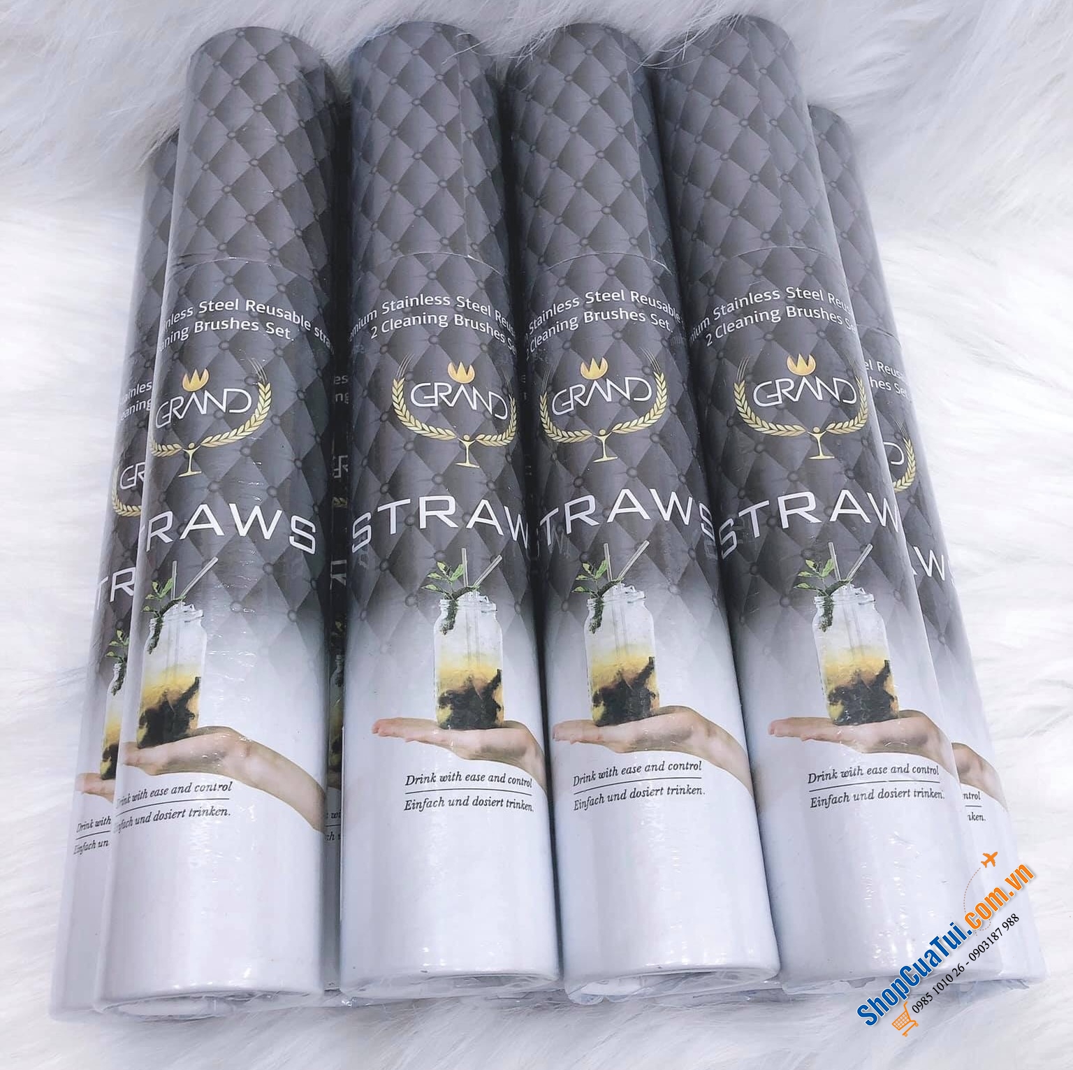 Ống hút inox Grand