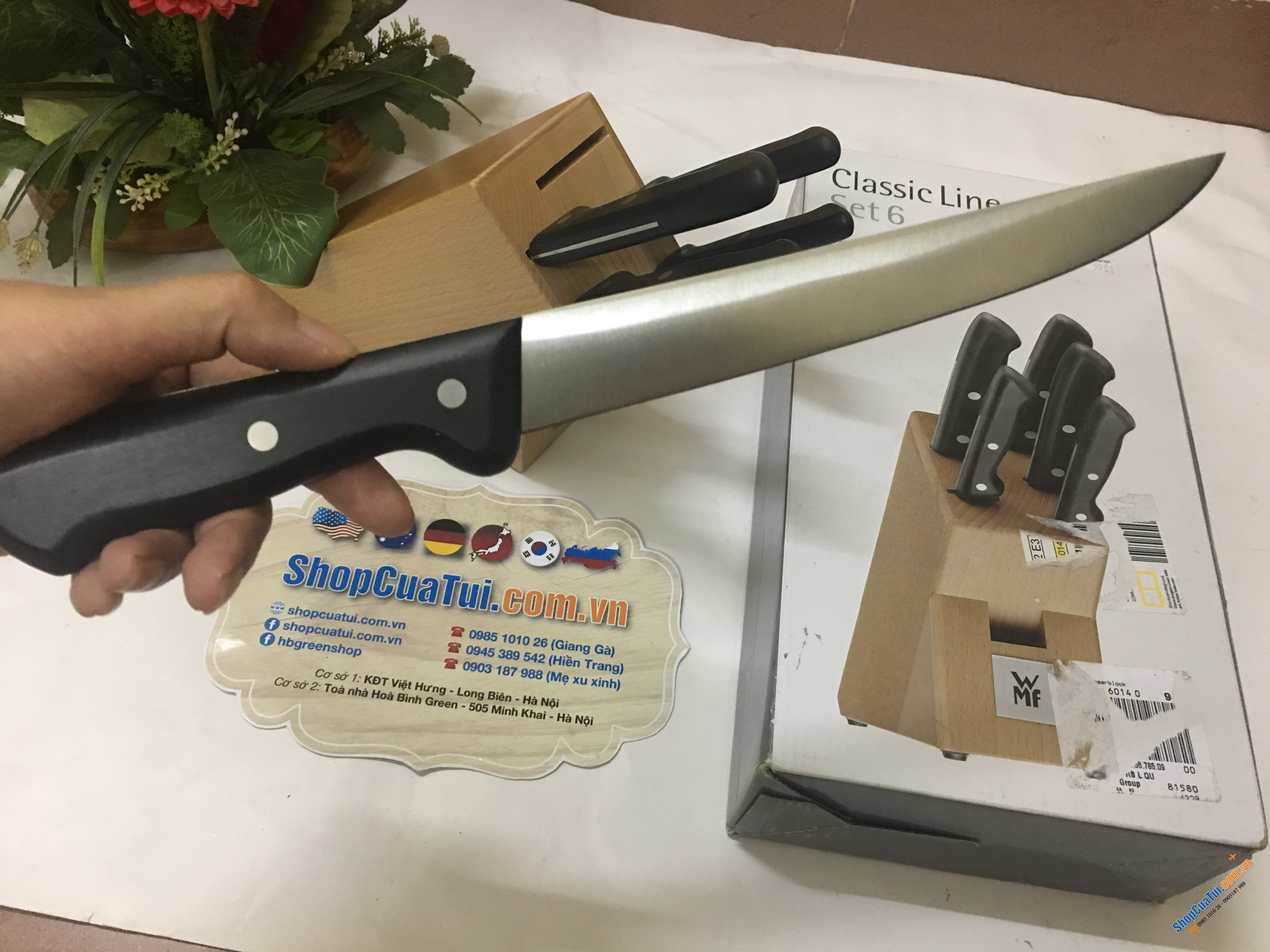 Bộ dao WMF Classic Line  6 món