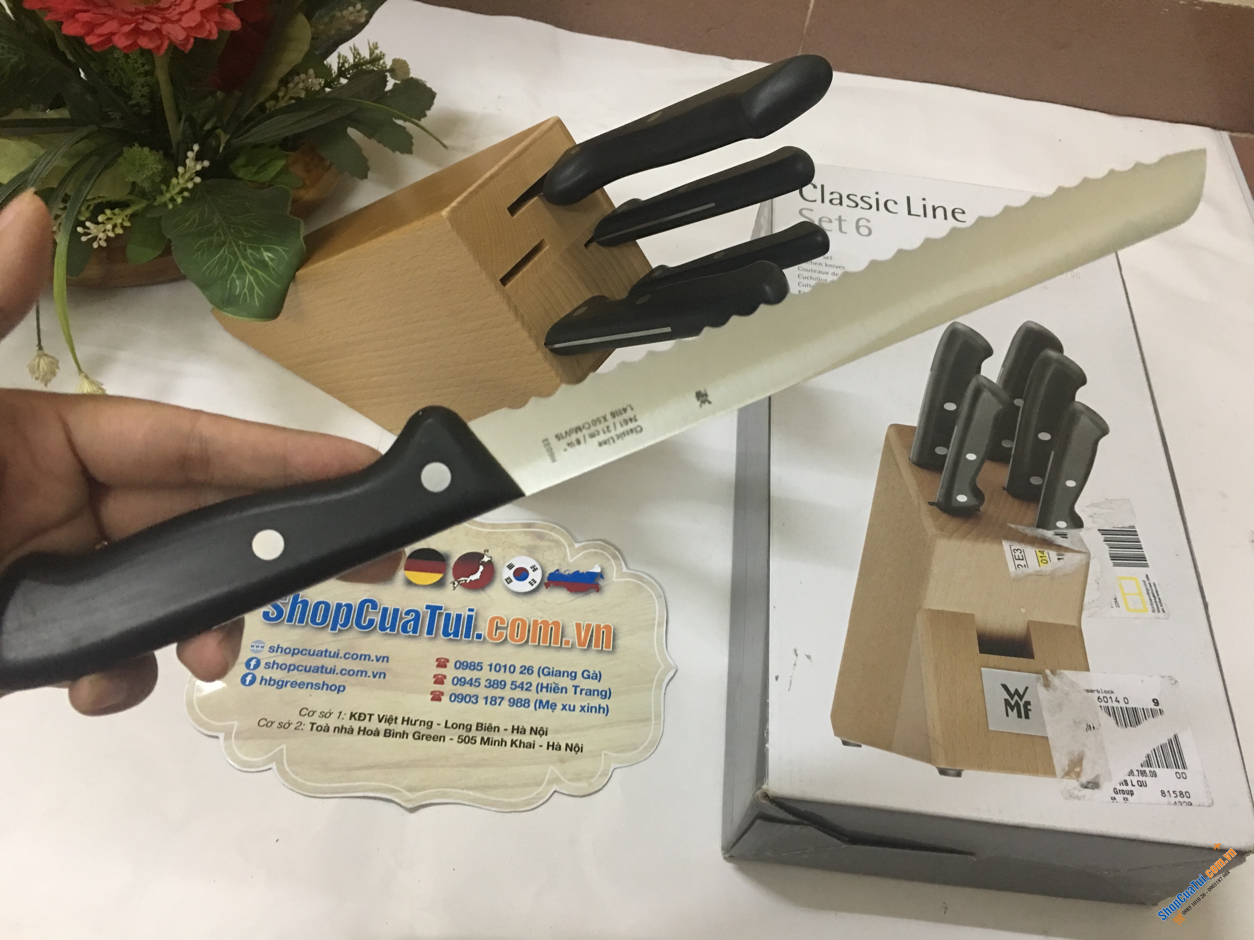 Bộ dao WMF Classic Line  6 món