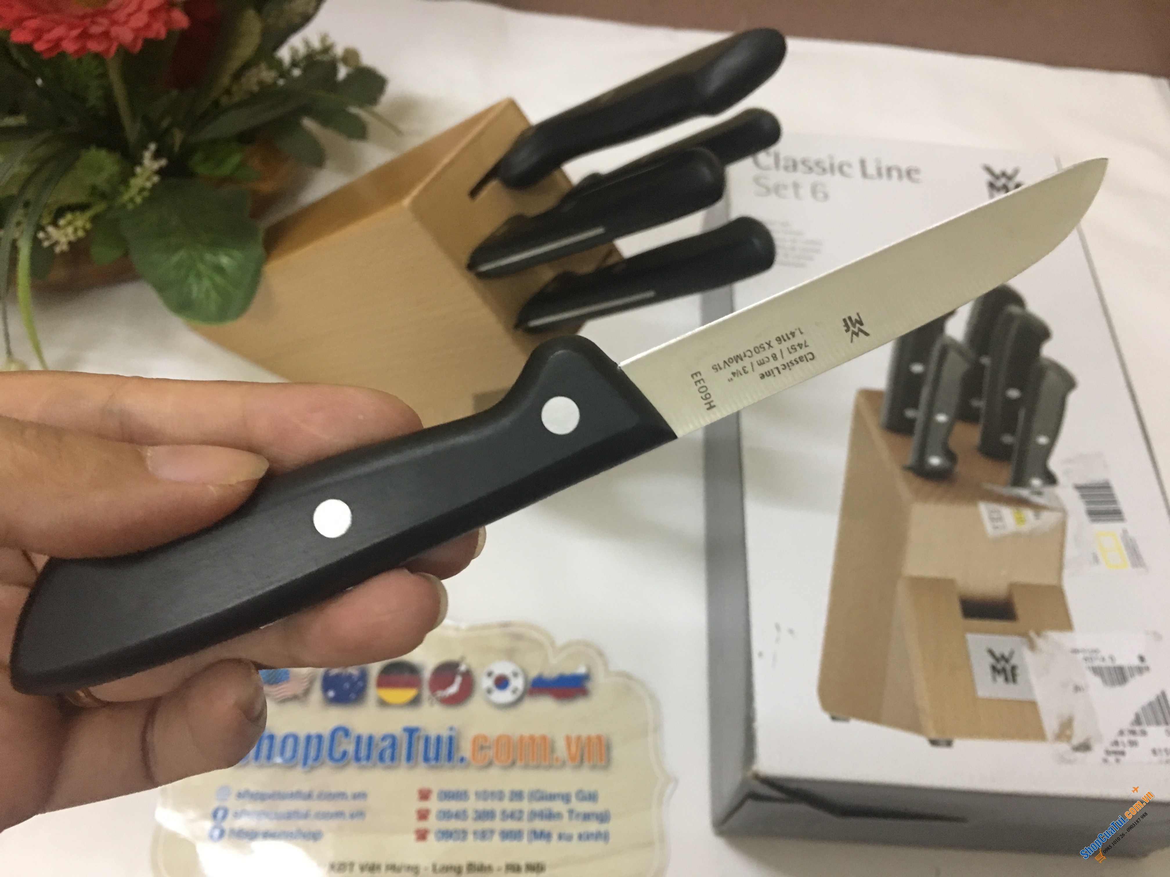 Bộ dao WMF Classic Line  6 món