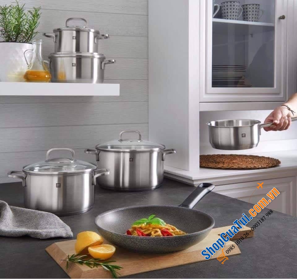 Bộ nồi Zwilling Cube siêu đẹp 6 món