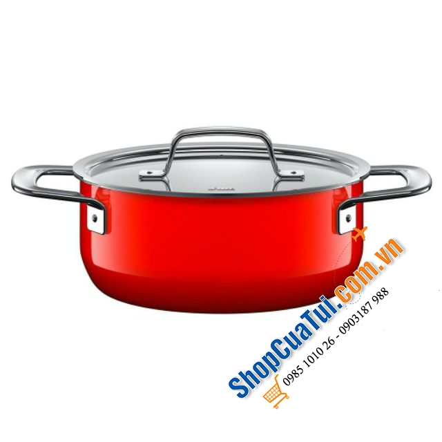 Bộ nồi Silit Silargan Zeno vung thép 4 món - Made in Germany - Hãng bảo hành 30 năm