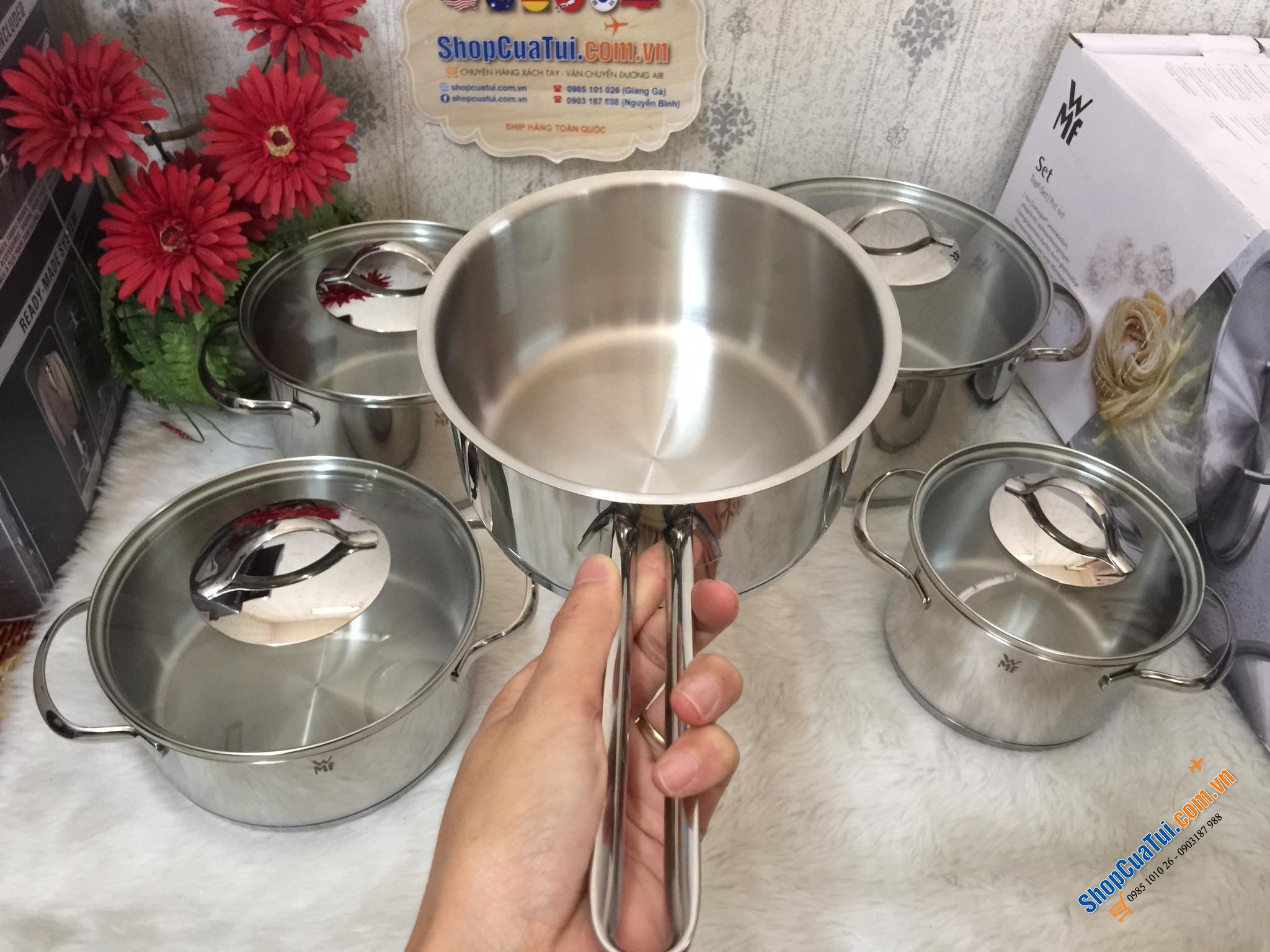 BỘ NỒi WMF PROVENCE PLUS 5 MÓN