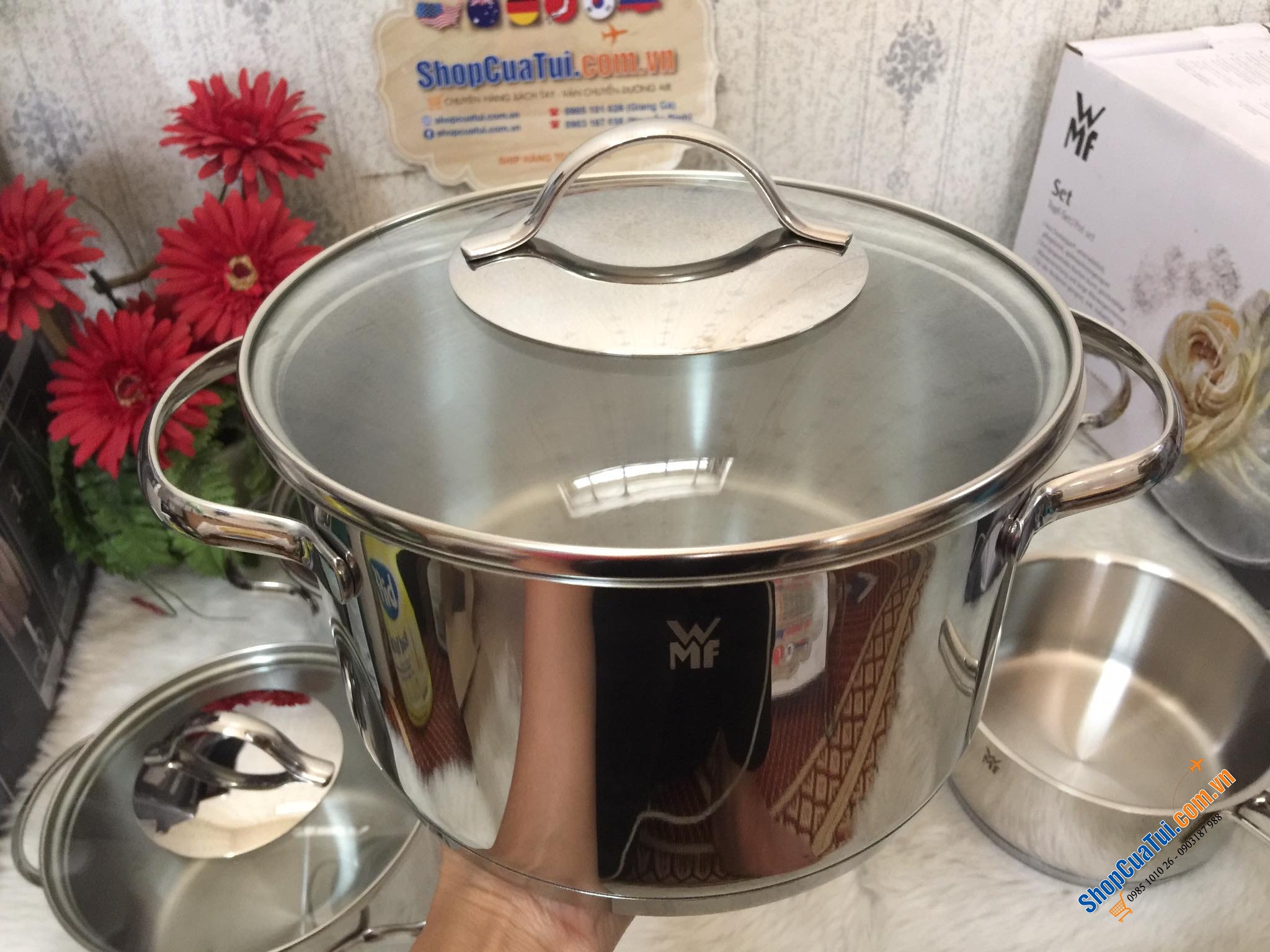 BỘ NỒi WMF PROVENCE PLUS 5 MÓN