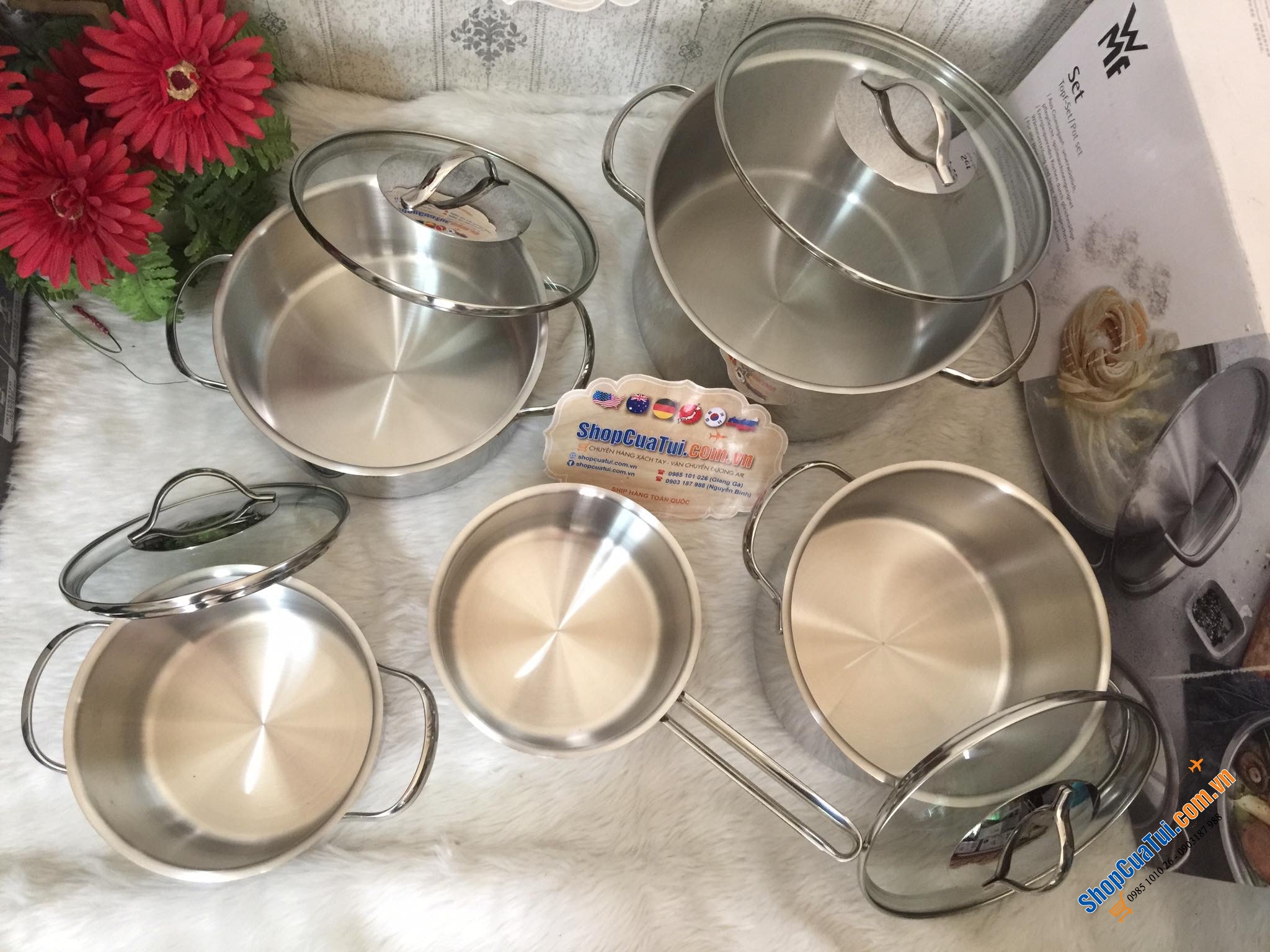BỘ NỒi WMF PROVENCE PLUS 5 MÓN
