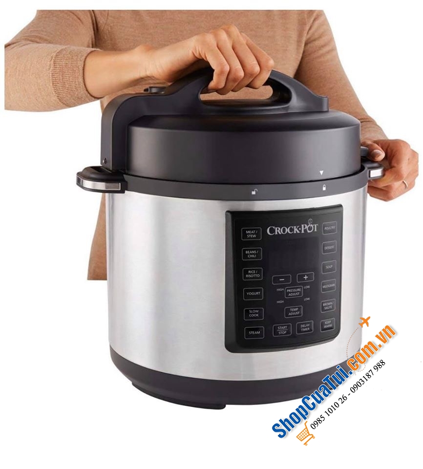 NỒI ÁP SUẤT ĐA NĂNG THÔNG MINH INSTANT POT CSC51X 12 chương trình nấu