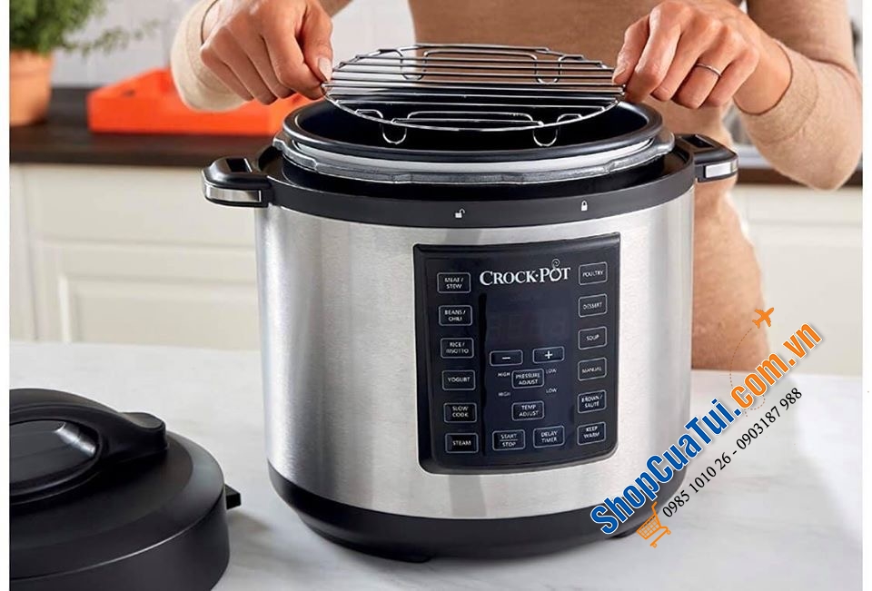 NỒI ÁP SUẤT ĐA NĂNG THÔNG MINH INSTANT POT CSC51X 12 chương trình nấu