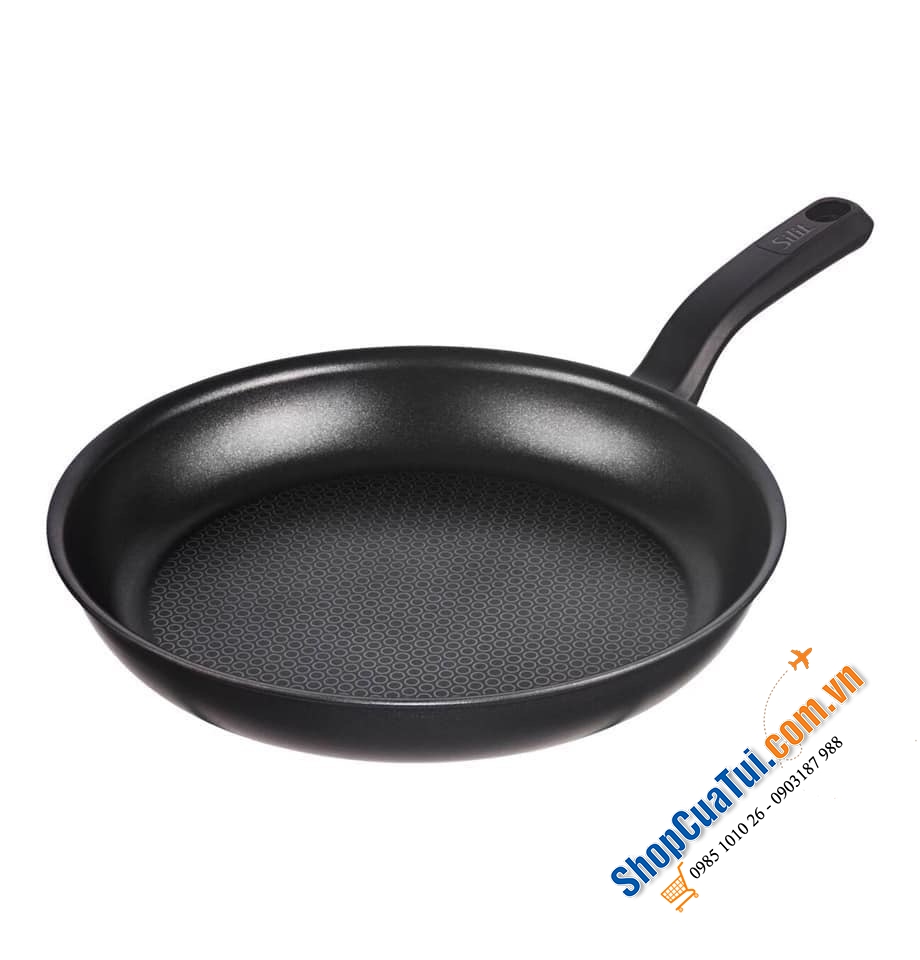 Chảo rán Silit 28cm lưới chống dính tổ ong Titanium - Made in France