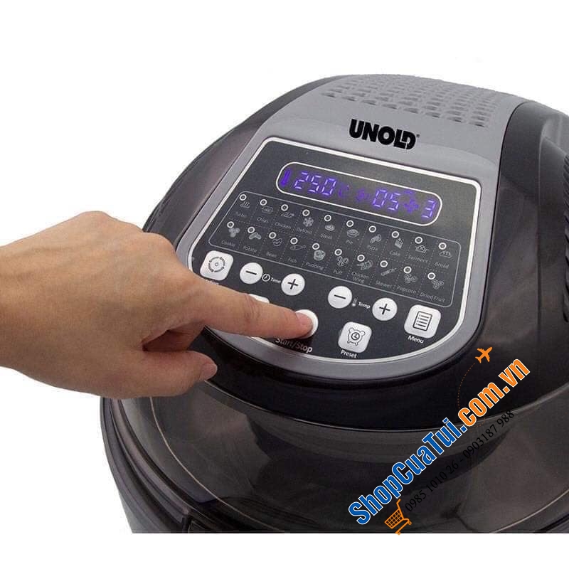 NỒI CHIÊN KHÔNG DẦU UNOLD TURBO 10L