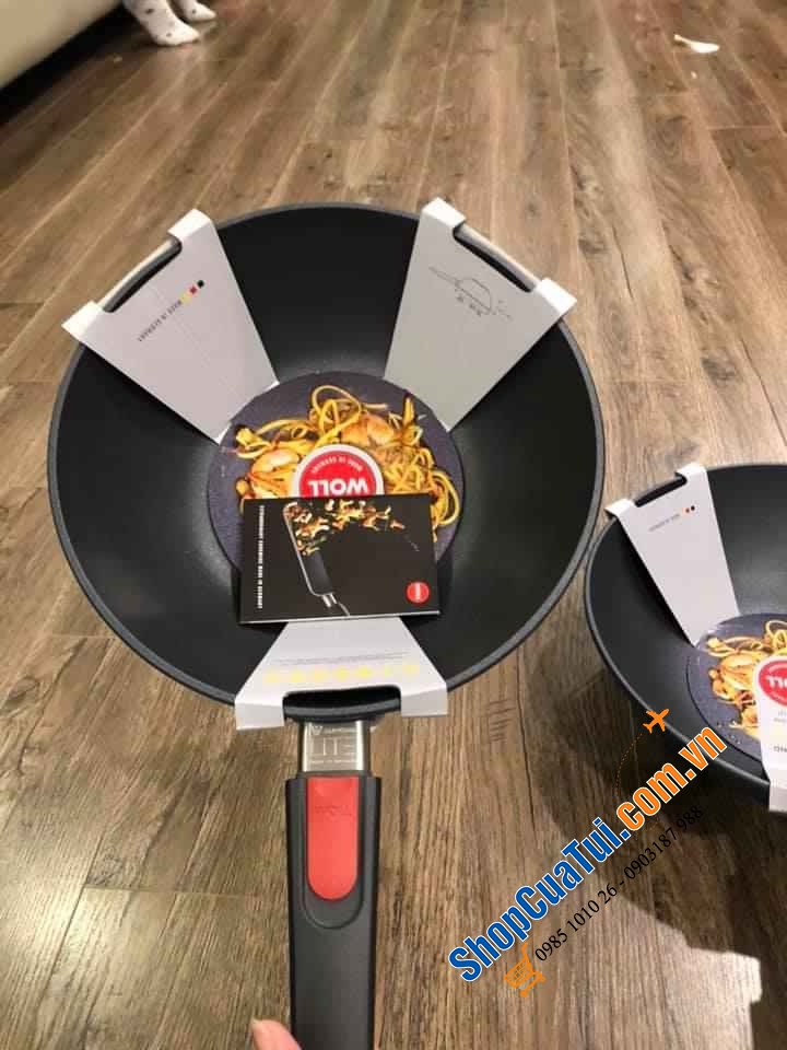 CHẢO SÂU LÒNG WOLL Diamond lite wok and stir fry pans 26cm-30cm cực kì hịn
