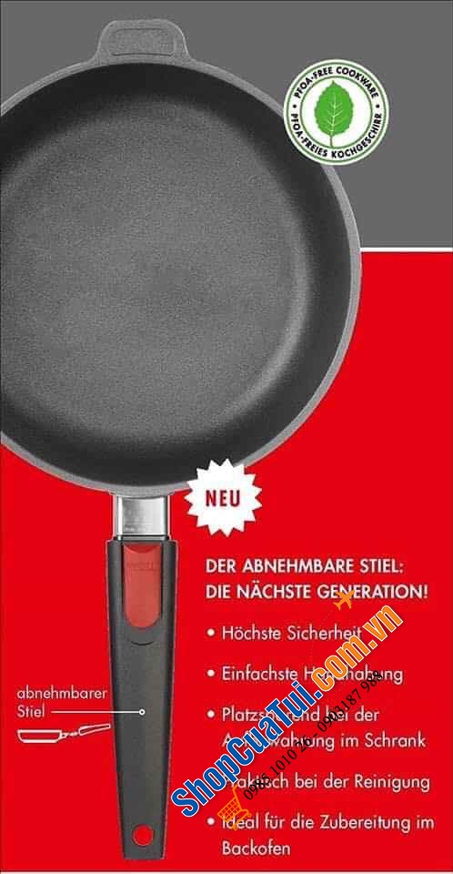 CHẢO SÂU LÒNG WOLL Diamond lite wok and stir fry pans 26cm-30cm cực kì hịn