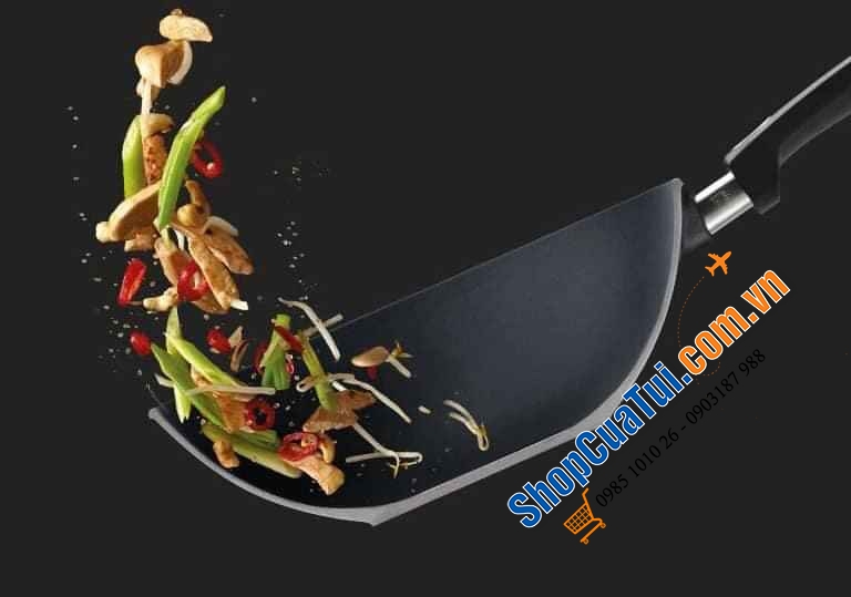 CHẢO SÂU LÒNG WOLL Diamond lite wok and stir fry pans 26cm-30cm cực kì hịn