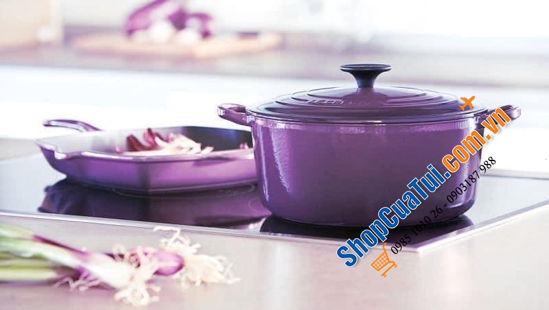 NỒI LE CREUSET TÍM 20CM