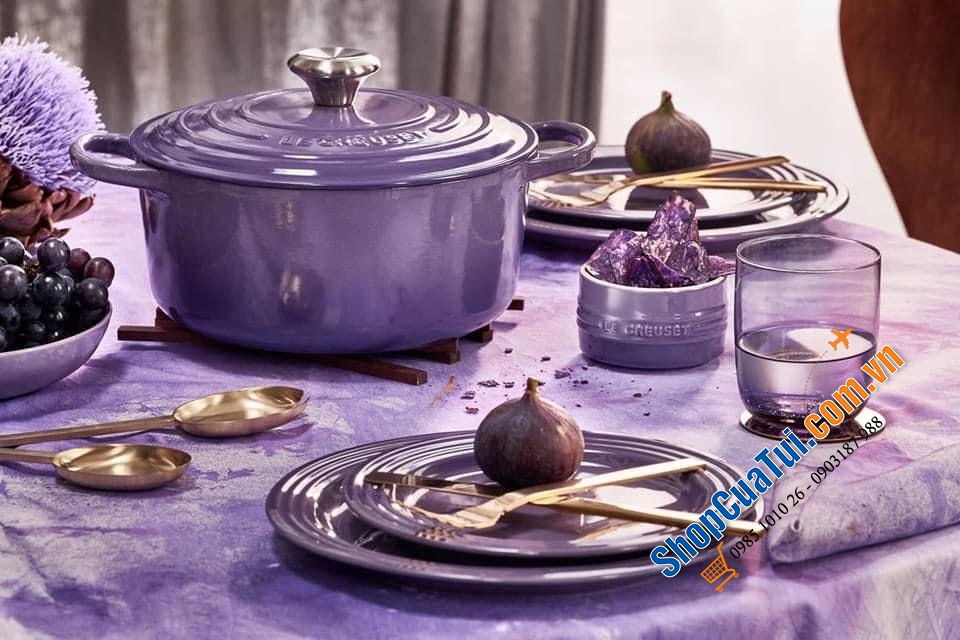 NỒI LE CREUSET TÍM 20CM