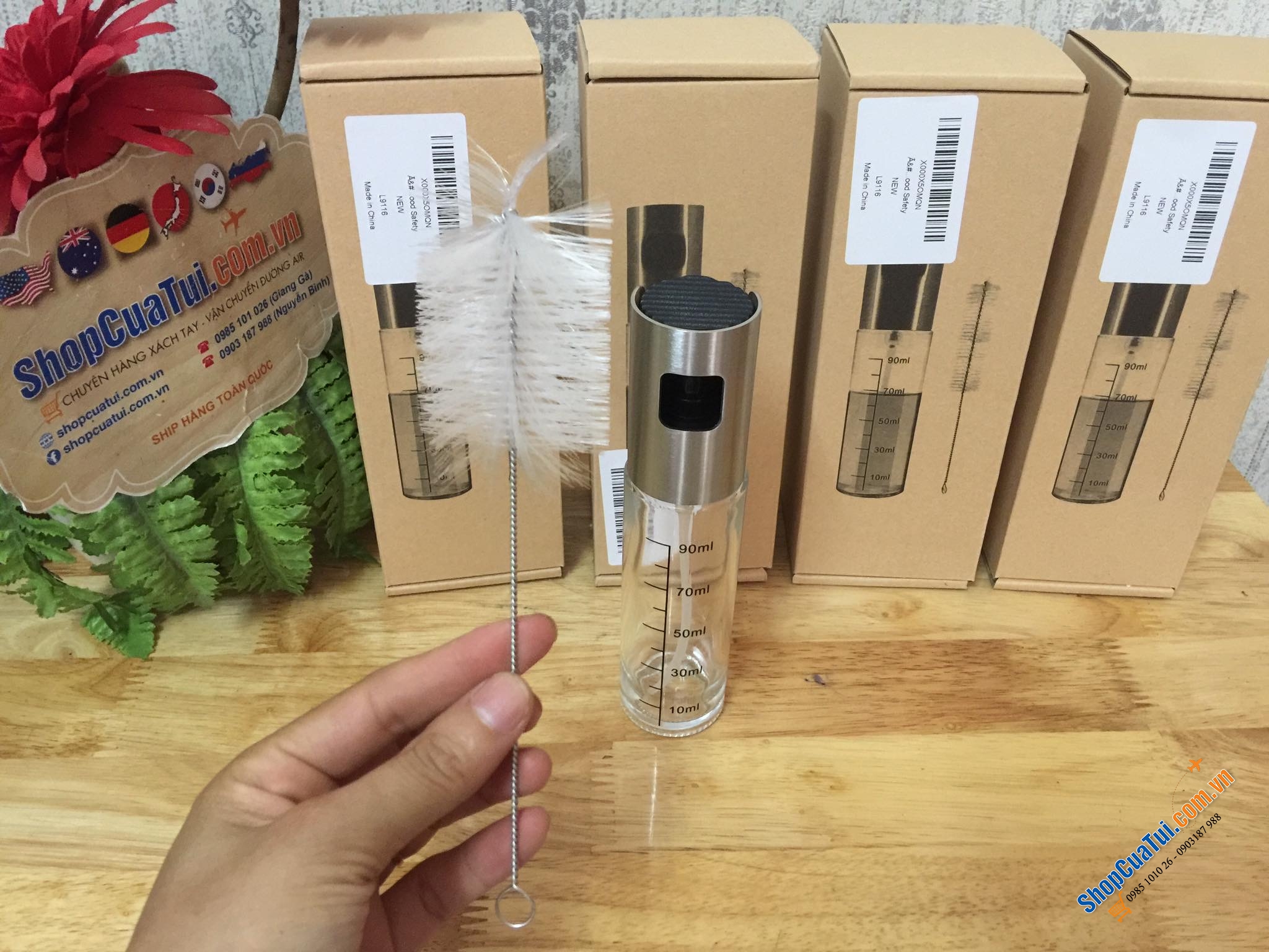 BÌNH XỊT DẦU GIẤM ELETOROT HÀNG NỘI ĐỊA ĐỨC.
