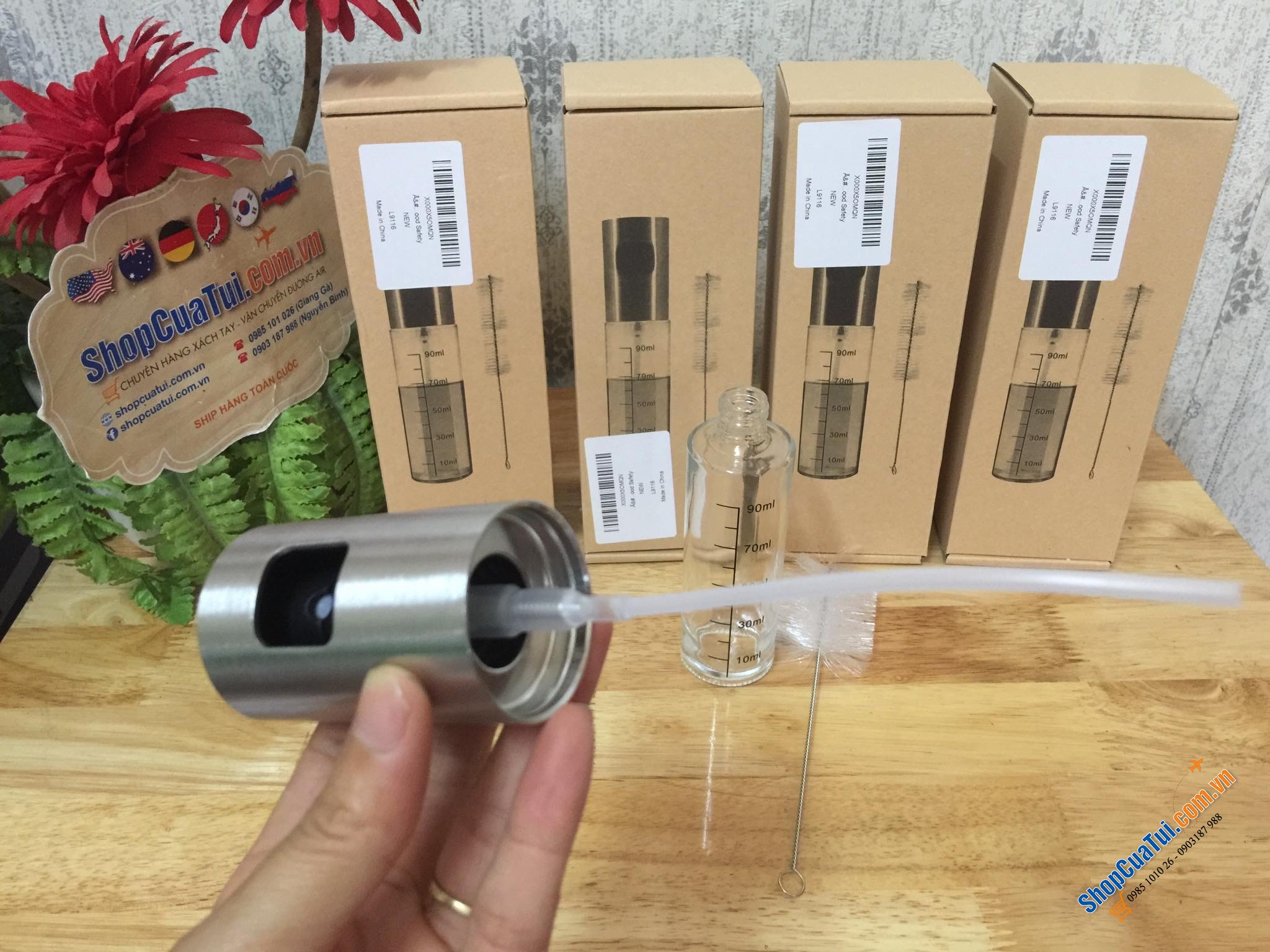 BÌNH XỊT DẦU GIẤM ELETOROT HÀNG NỘI ĐỊA ĐỨC.