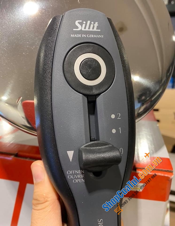 NỒI ÁP SUẤT CAO CẤP SILIT T PLUS MÀU ĐỎ RƯỢU SIÊU HIẾM 6,5 LÍT